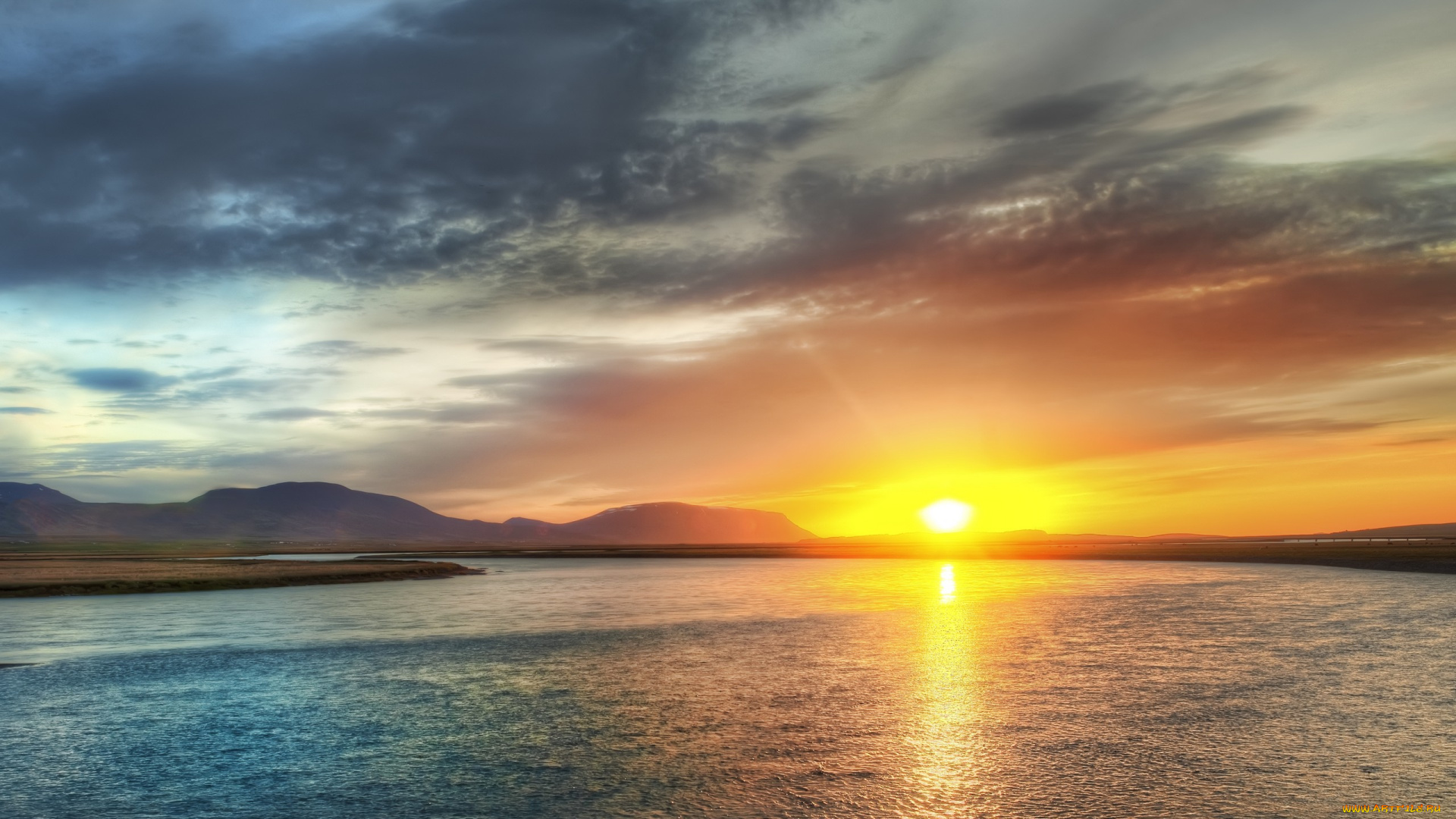 природа, восходы, закаты