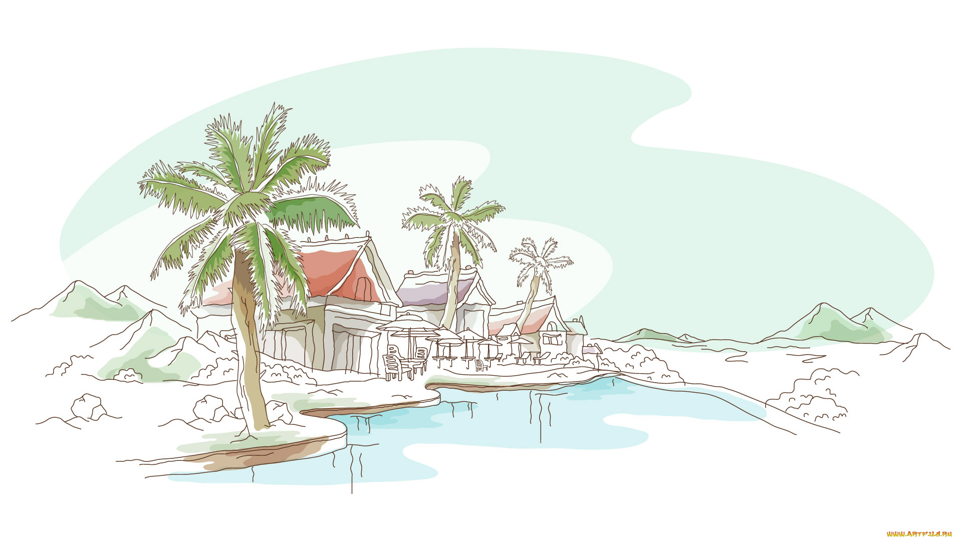 рисованные