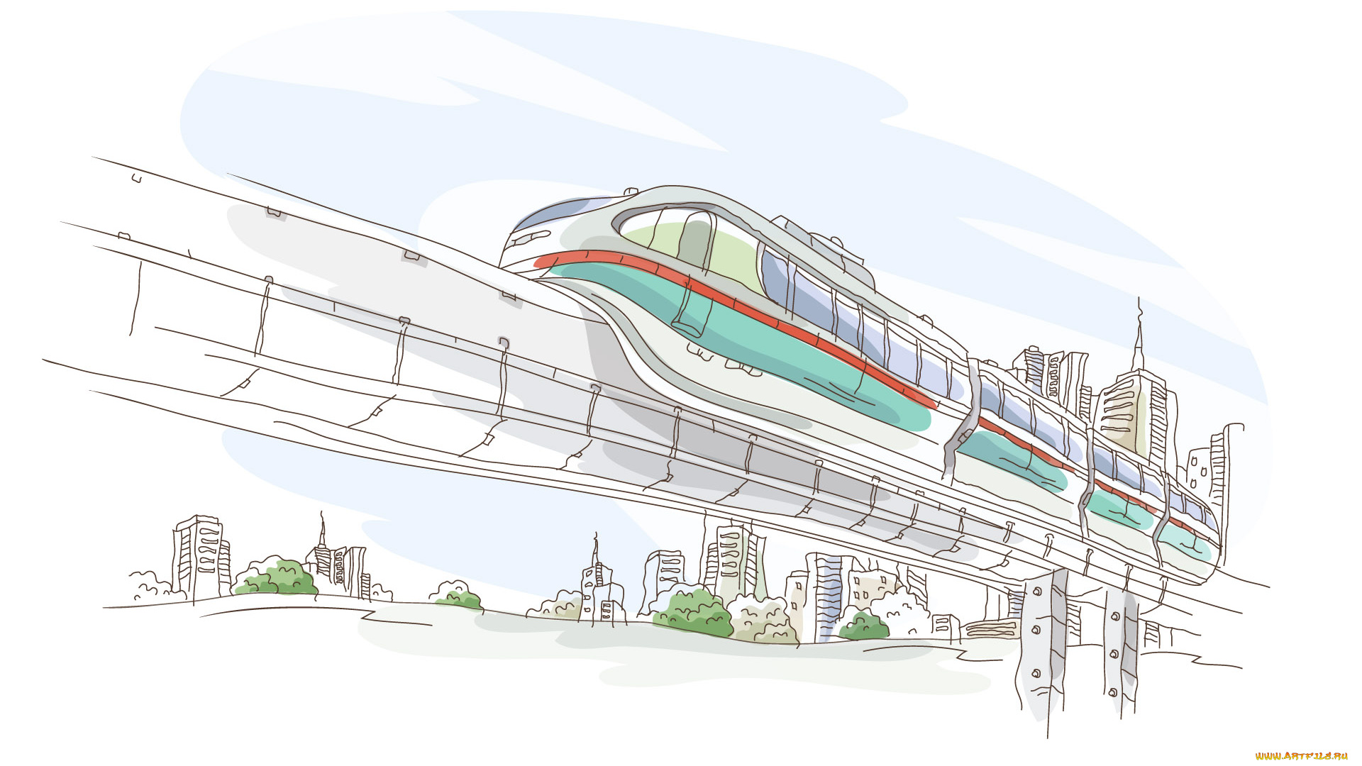 рисованные