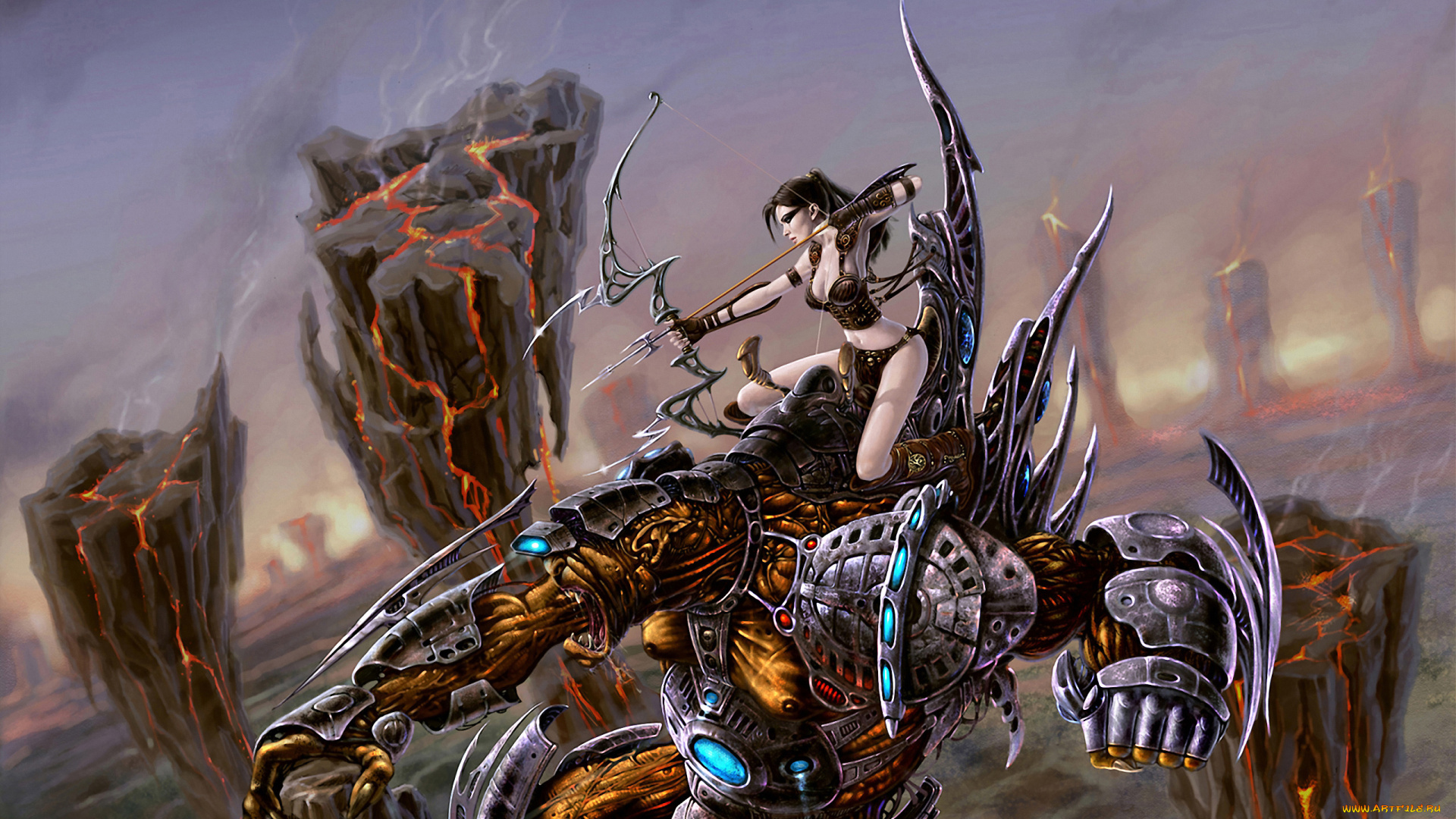 thearchersbeast, фэнтези, красавицы, чудовища