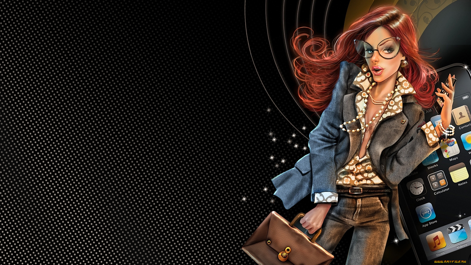 wireless, fashion, фэнтези, девушки