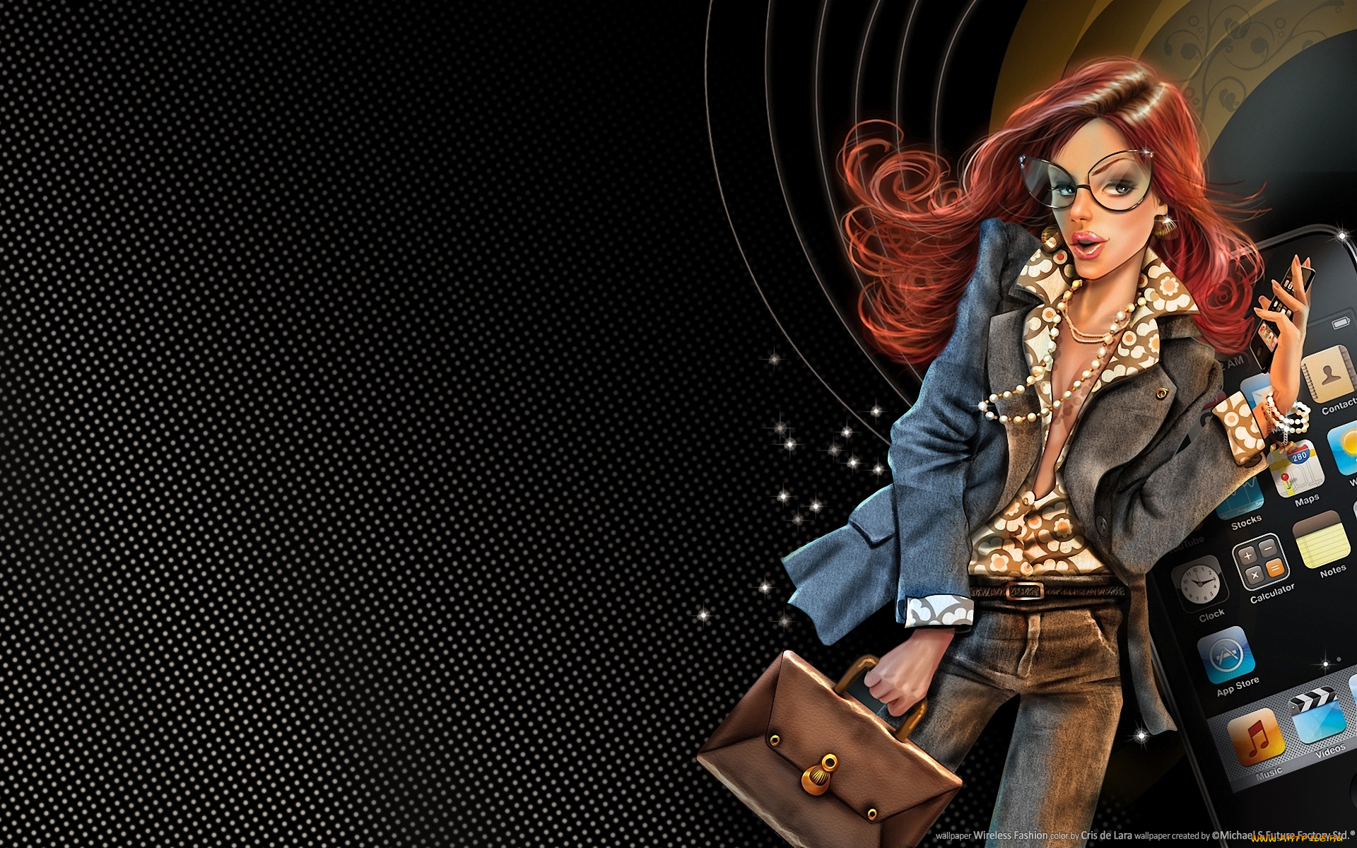 wireless, fashion, фэнтези, девушки