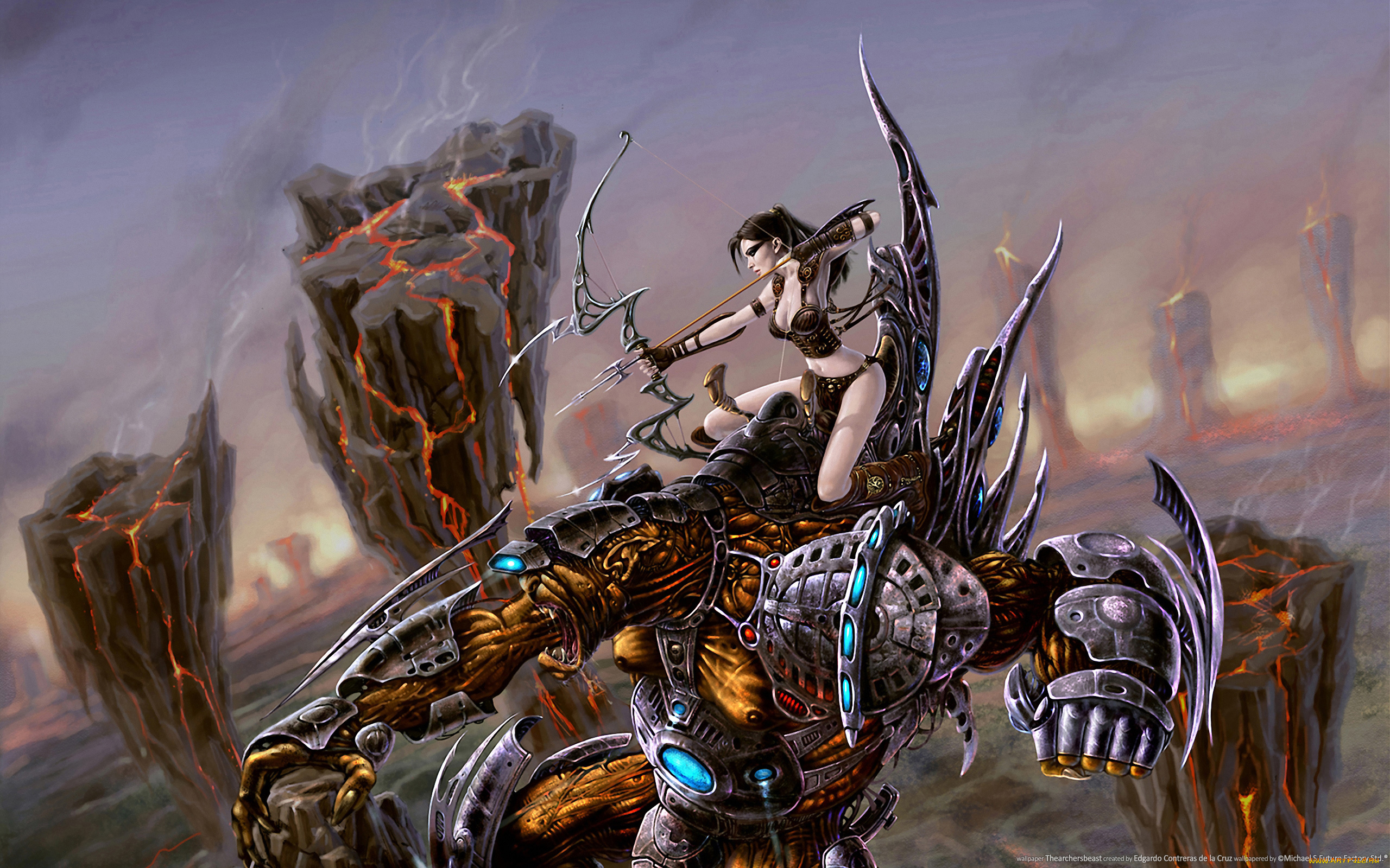 thearchersbeast, фэнтези, красавицы, чудовища