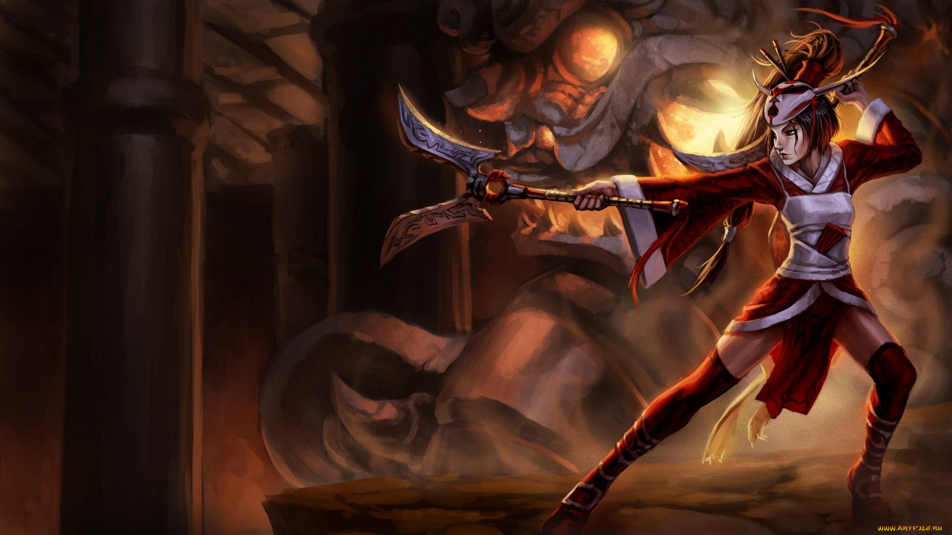 league, of, legends, видео, игры, akali