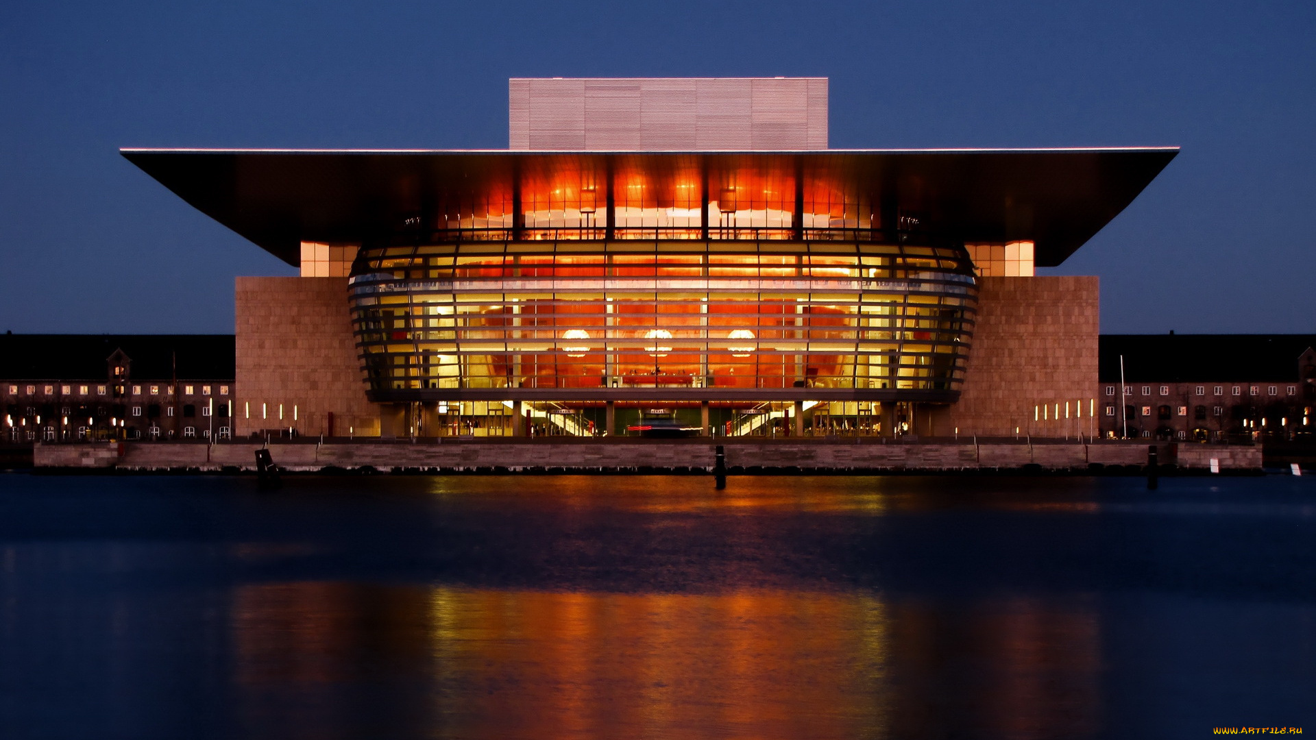 города, копенгаген, дания