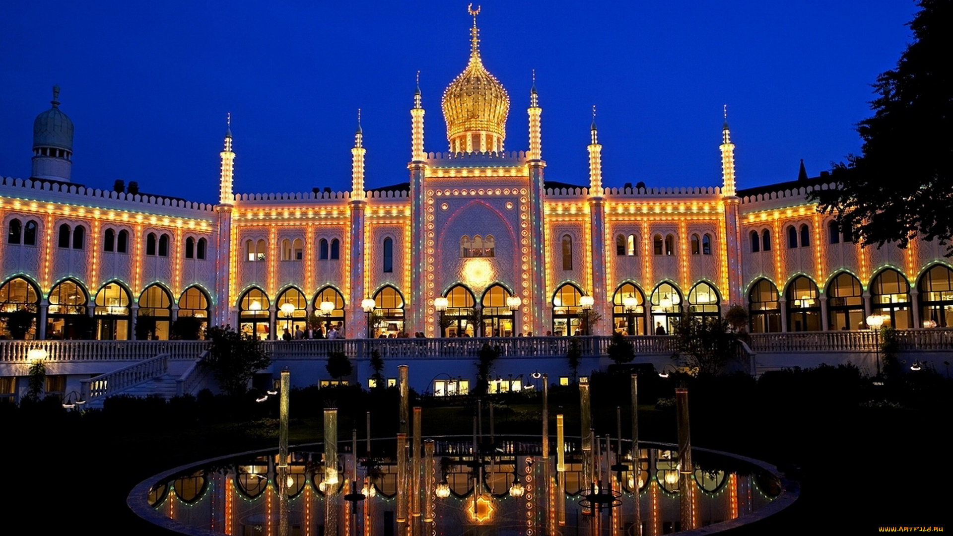 города, копенгаген, дания