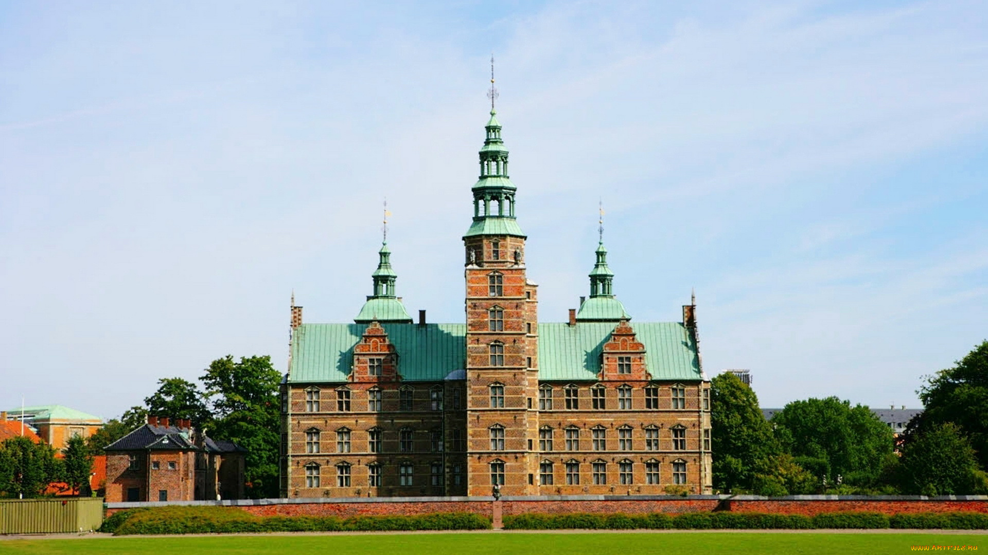 города, копенгаген, дания