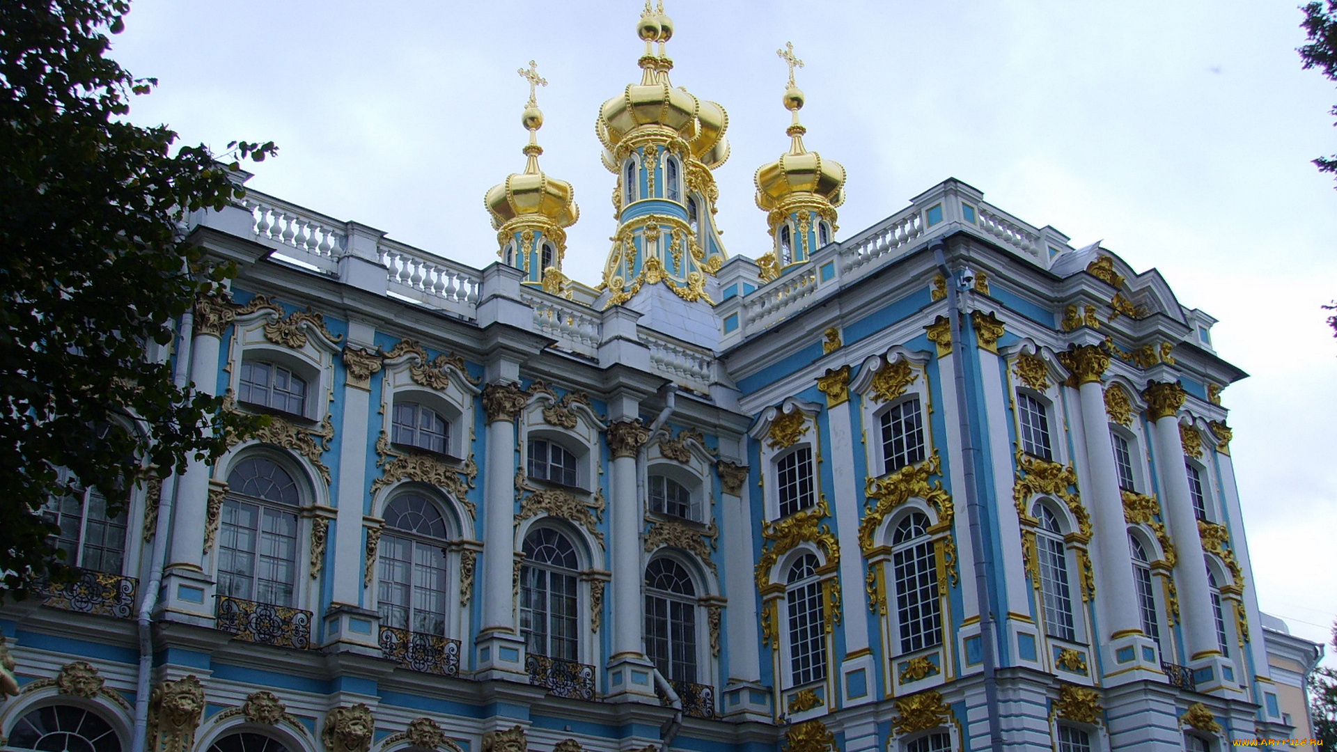 города, санкт, петербург, петергоф, россия, церковь