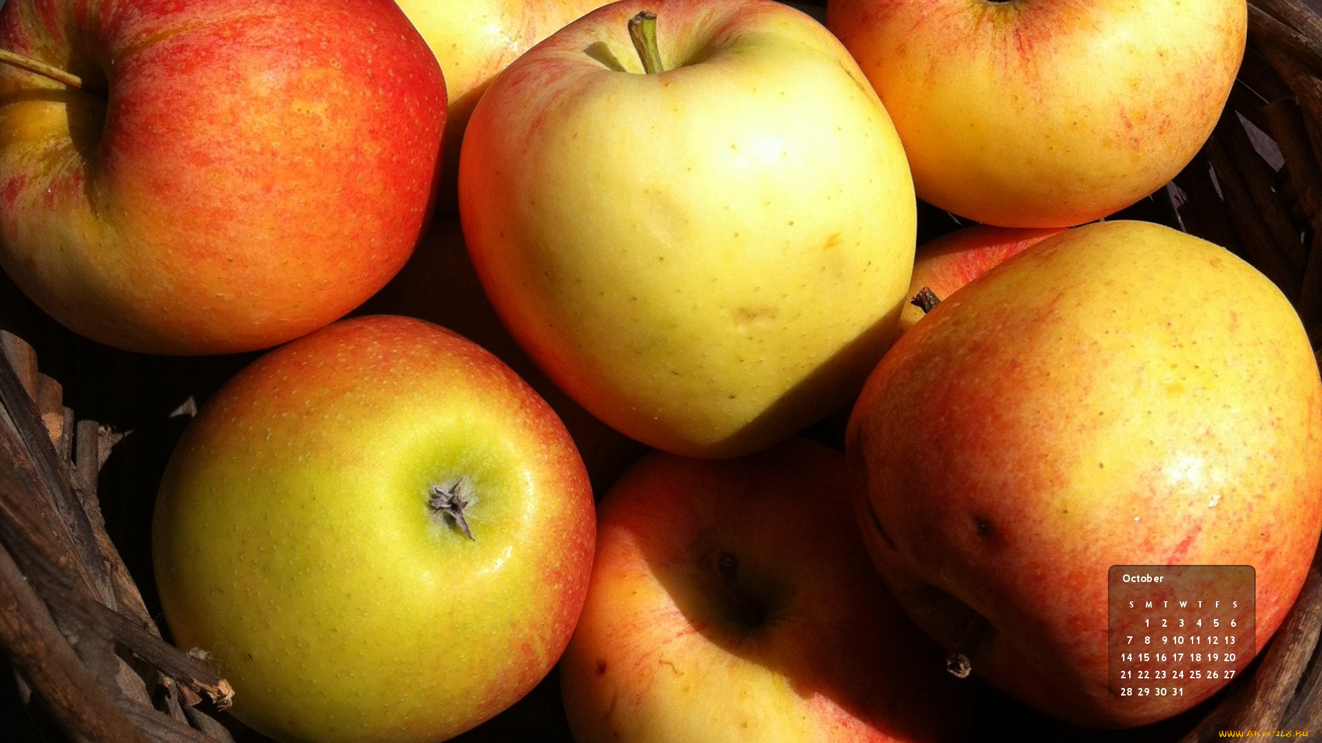календари, еда, яблоки