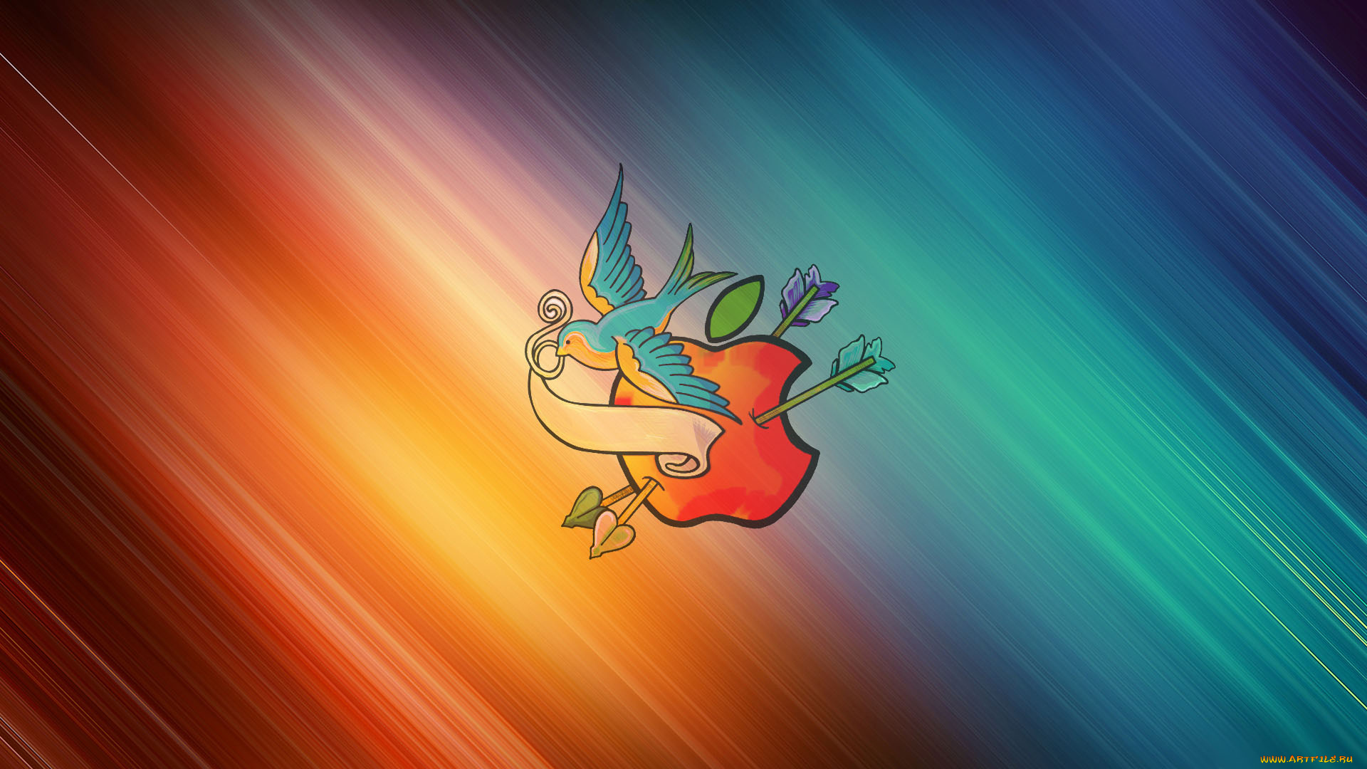 компьютеры, apple, яблоко, логотип