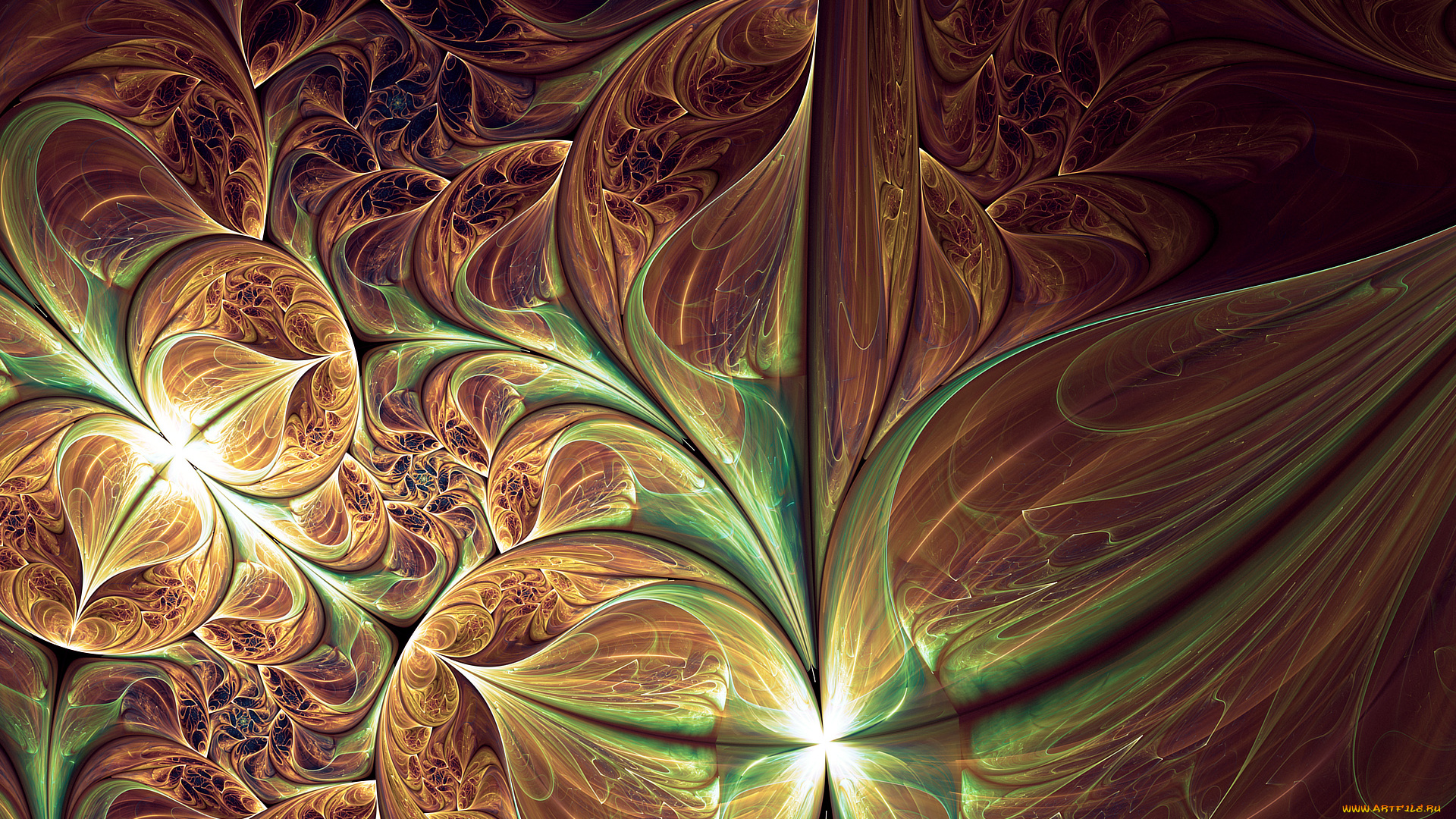 3д, графика, fractal, фракталы, узор