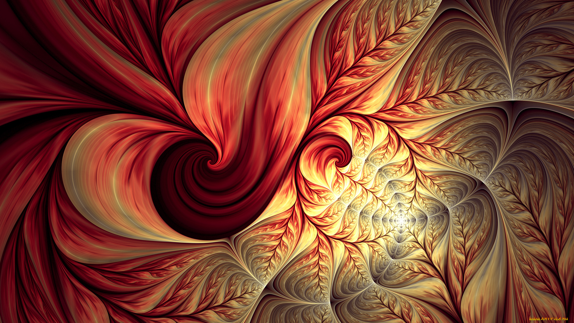 3д, графика, fractal, фракталы, узор