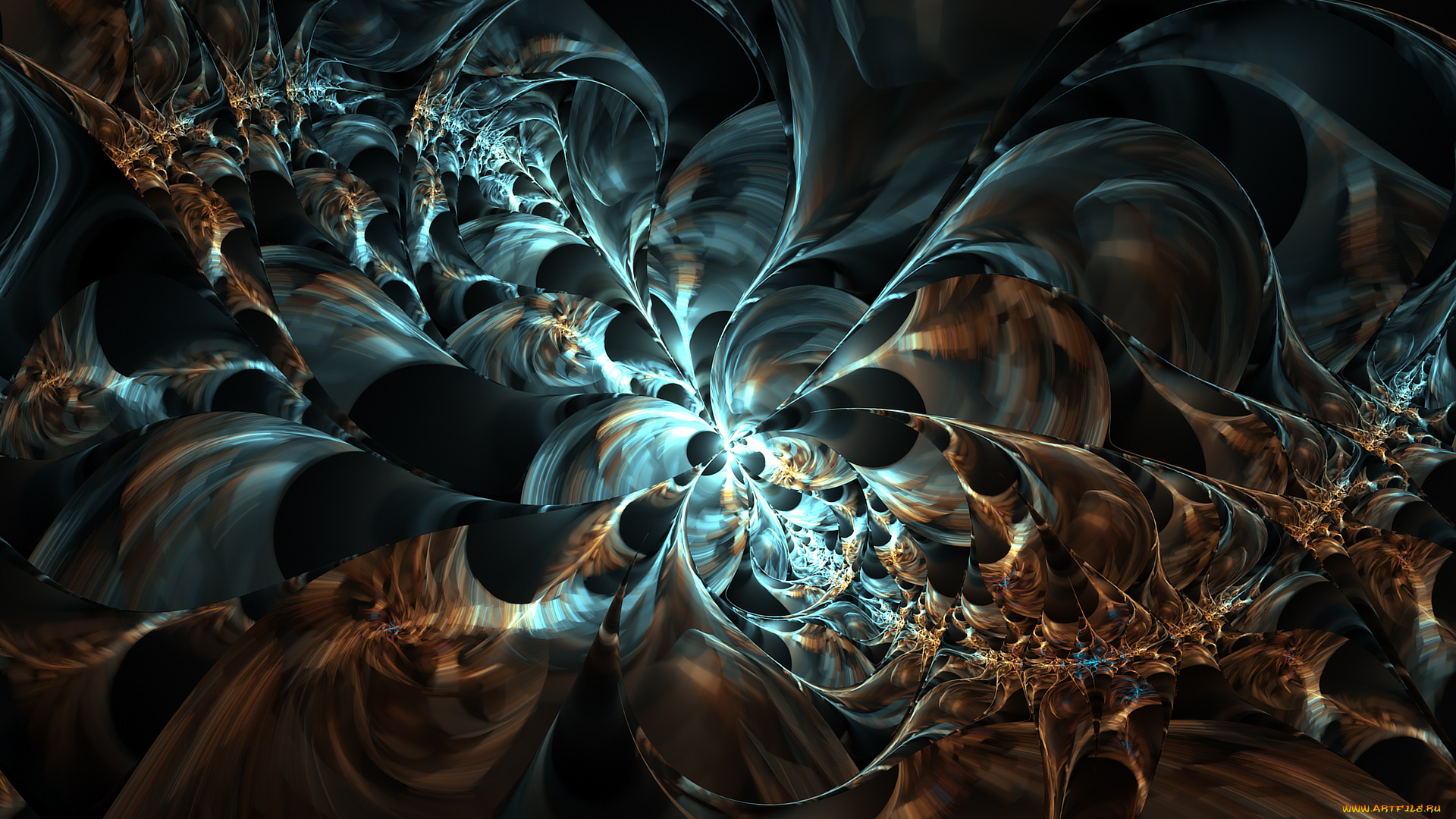 3д, графика, fractal, фракталы, узор