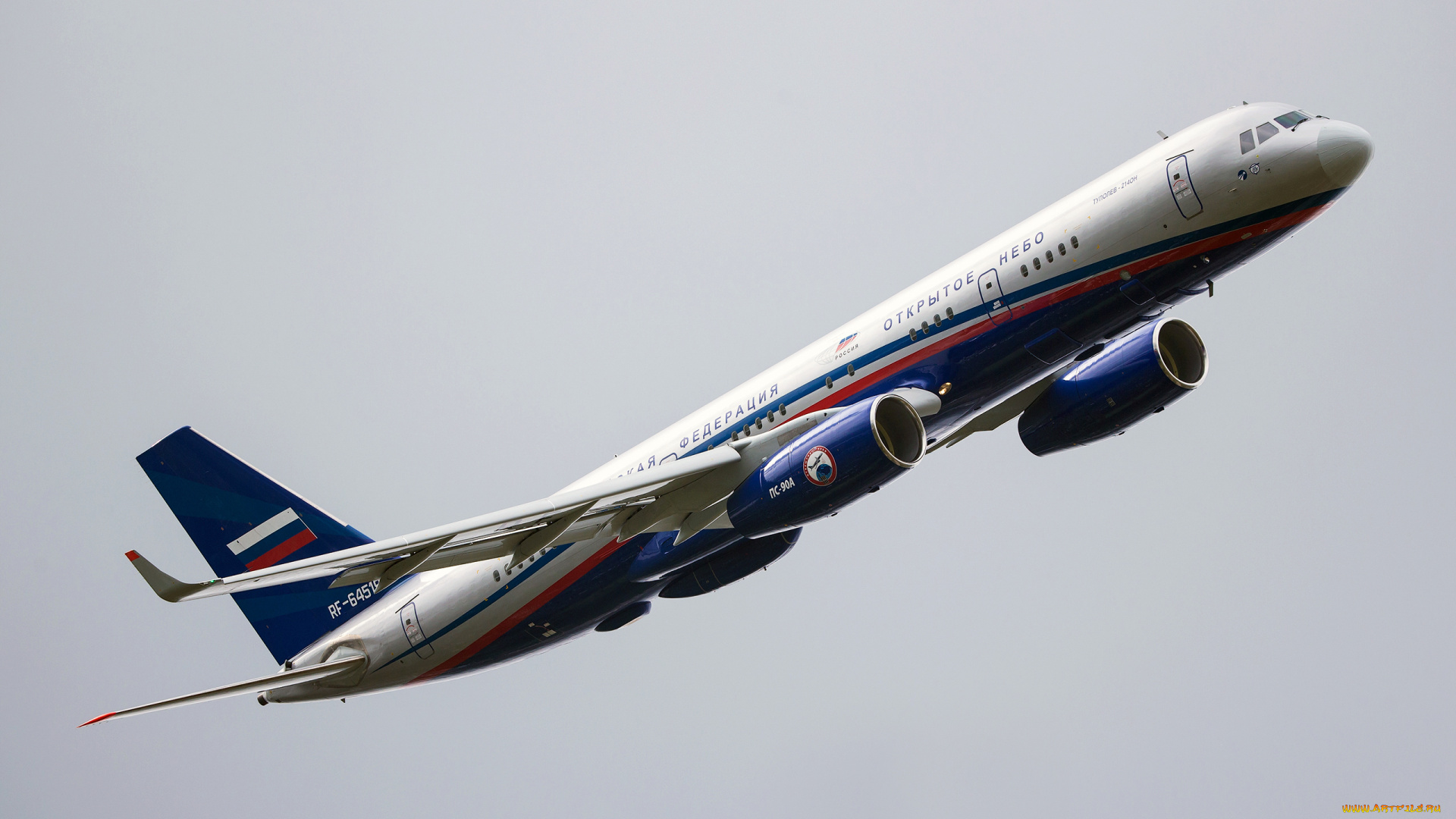 авиация, пассажирские, самолёты, ту-214он