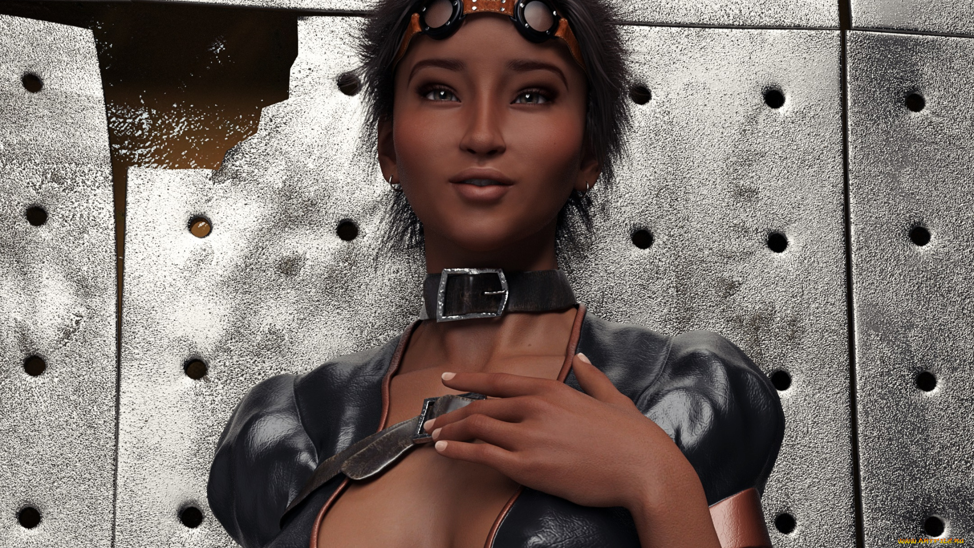 3д, графика, люди, , people, девушка, взгляд, фон