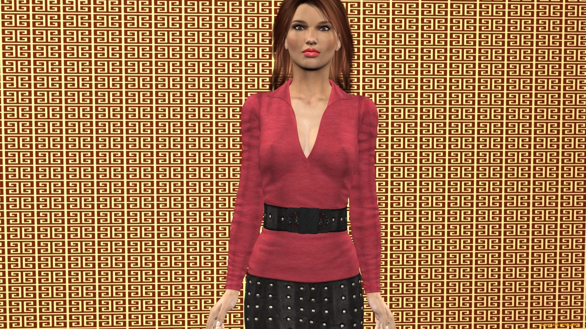 3д, графика, люди, , people, фон, взгляд, девушка