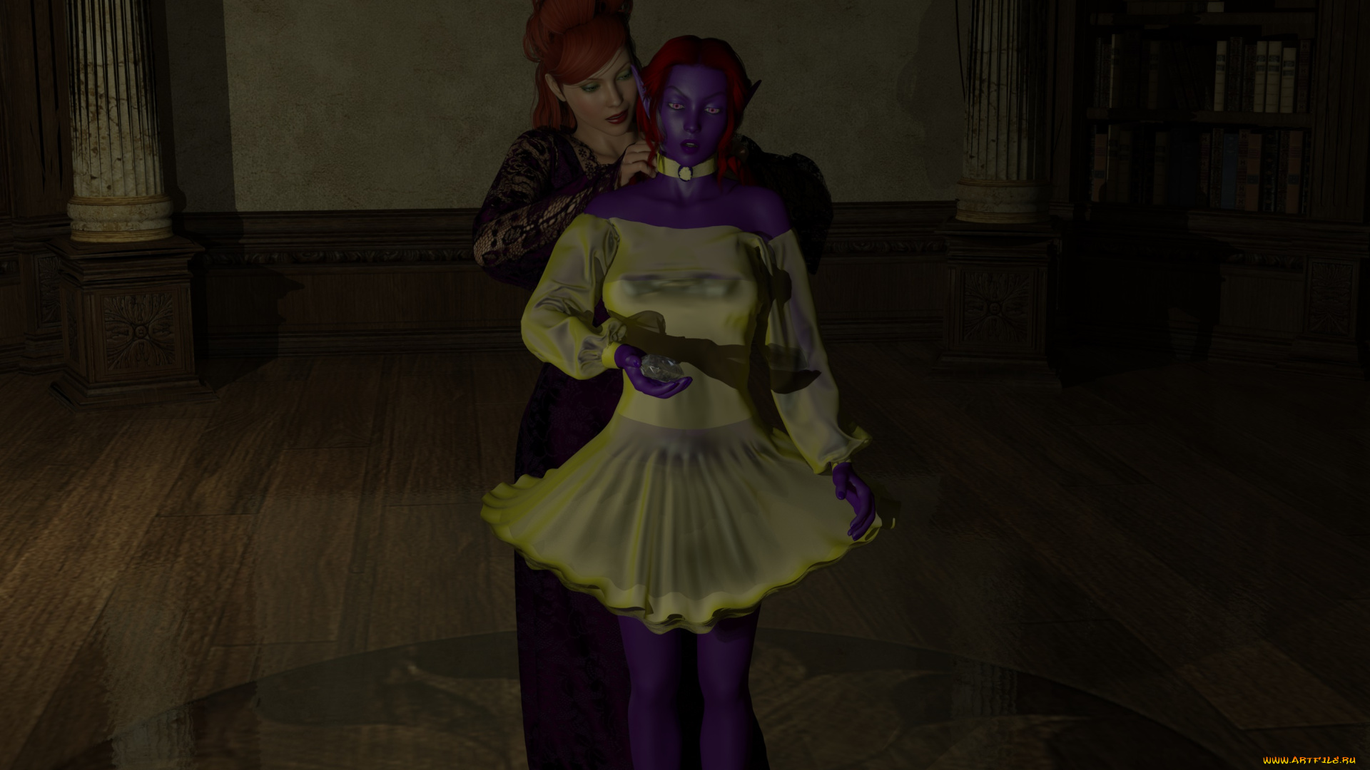 3д, графика, люди, , people, халк, фон, взгляд, девушка