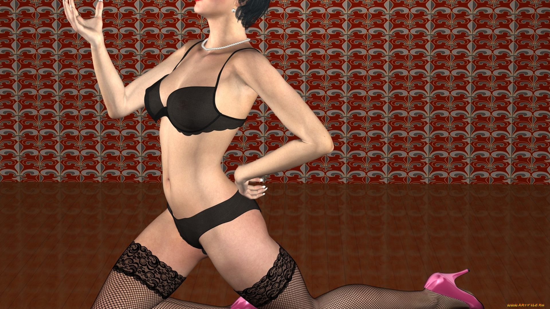 3д, графика, люди, , people, взгляд, улыбка, фон, девушка