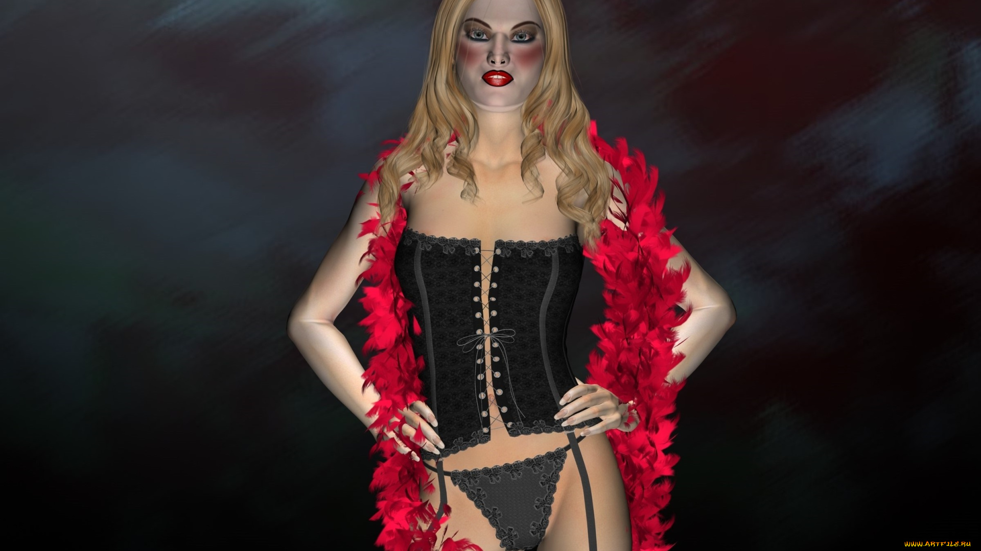 alison, 3д, графика, люди, , people, фон, взгляд, девушка