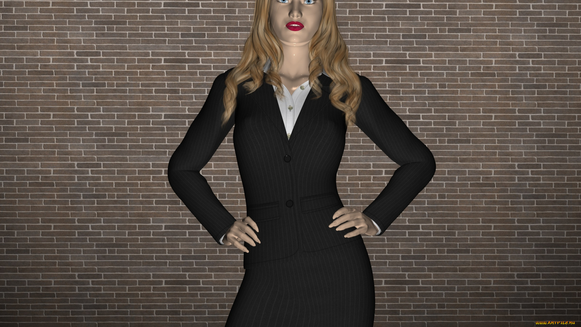 alison, 3д, графика, люди, , people, фон, взгляд, девушка