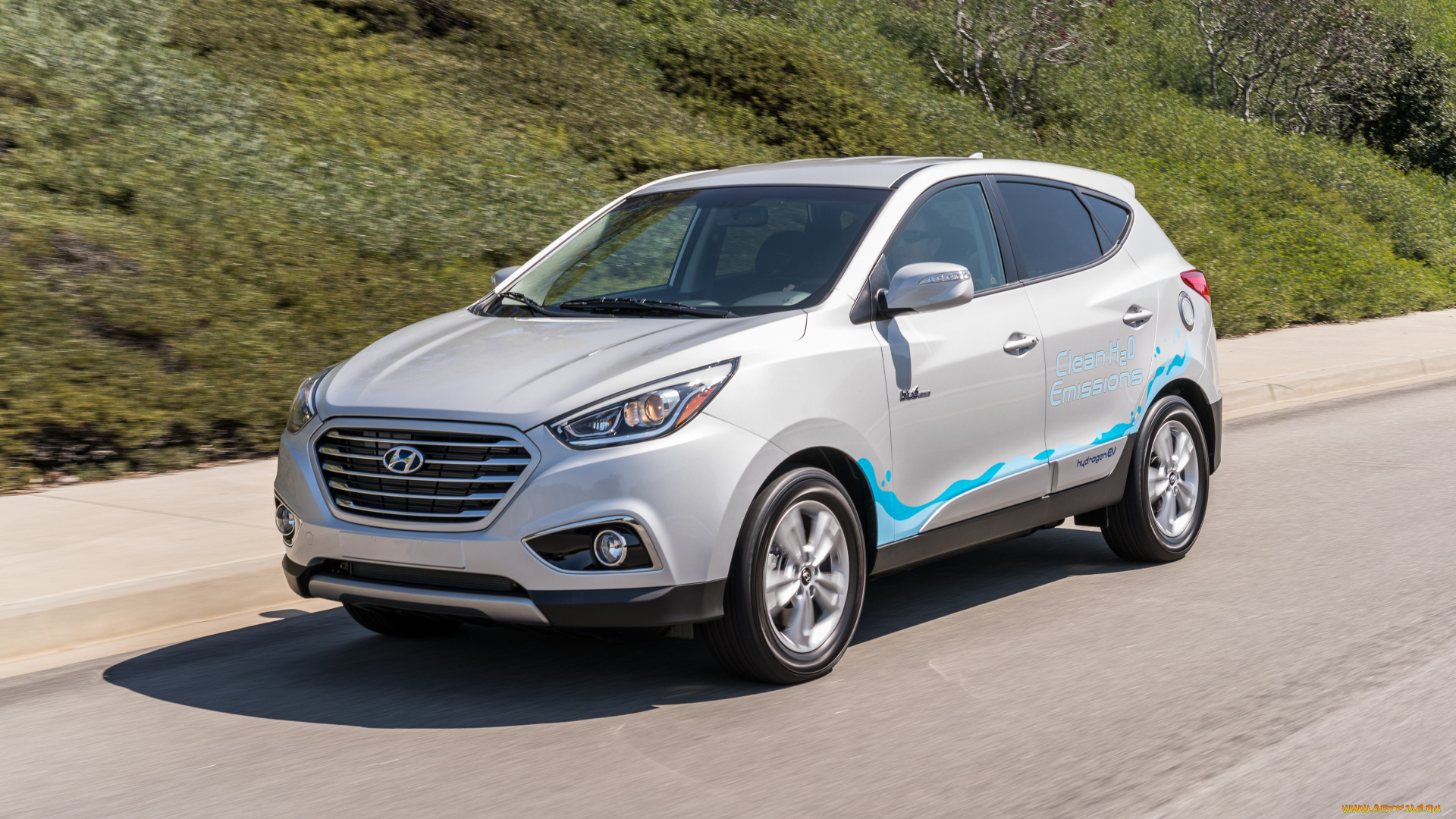 автомобили, hyundai, 2014, cell, fuel, tucson