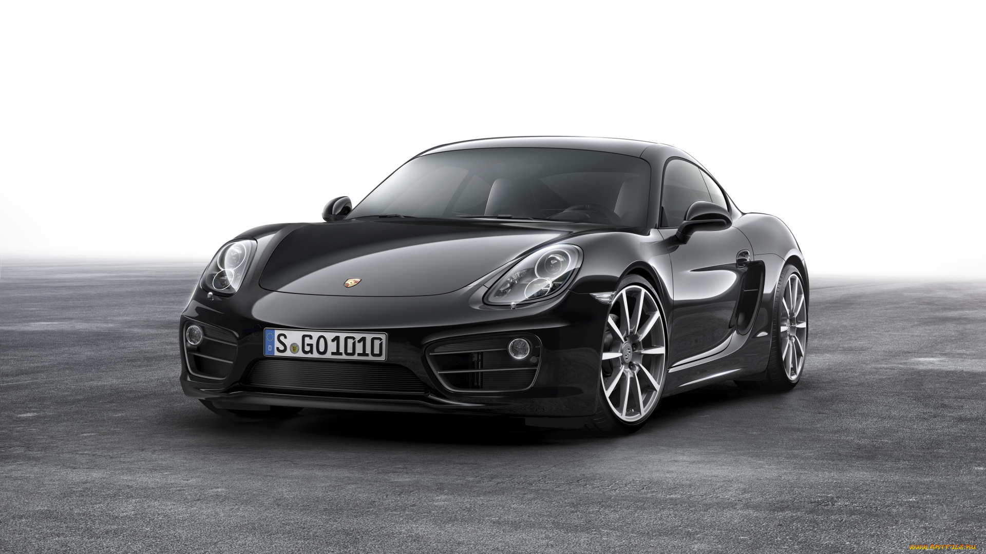 автомобили, porsche, 2015г, 981c, cayman, black, edition