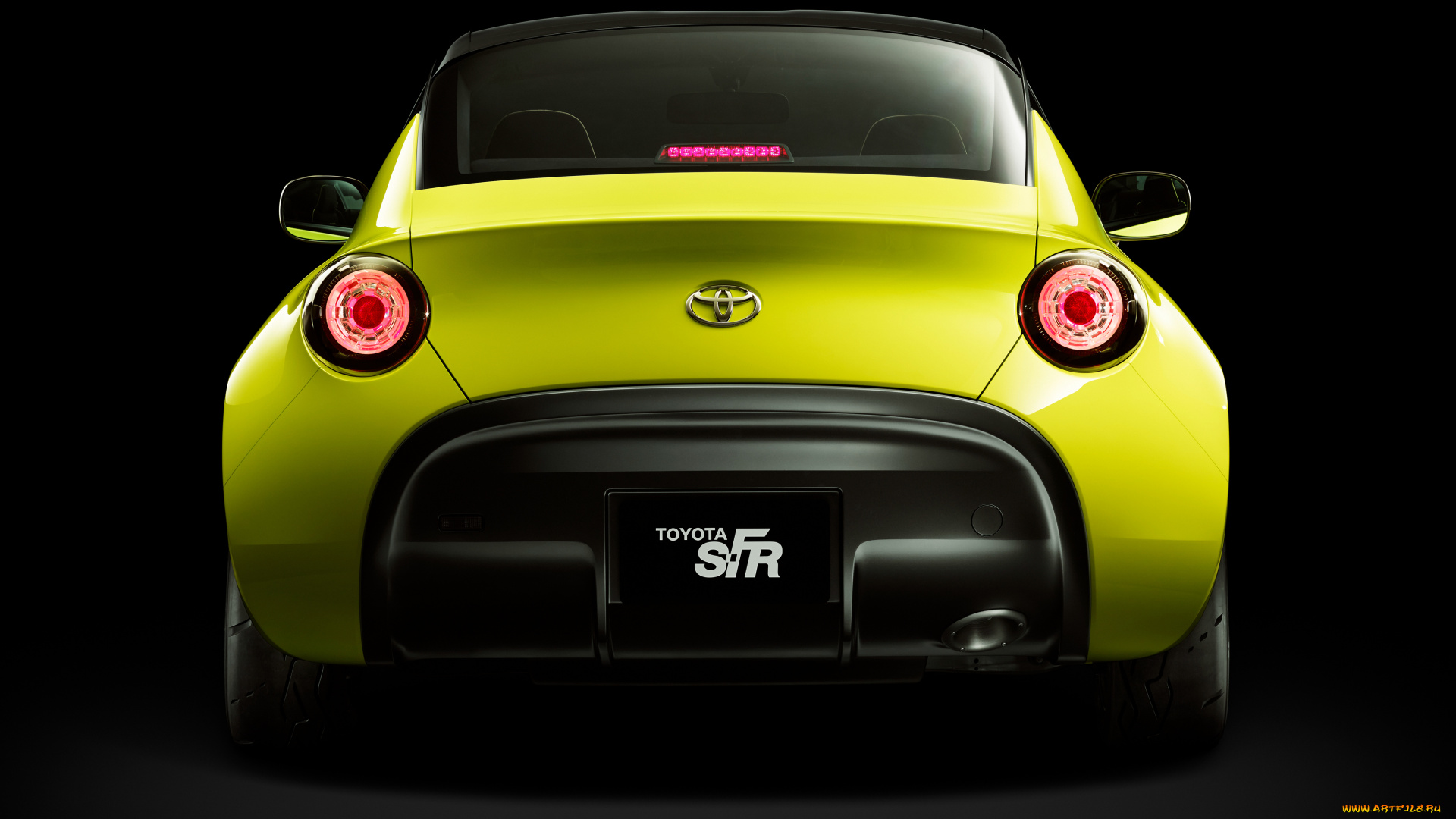автомобили, toyota, s-fr, concept, желтый, 2015г