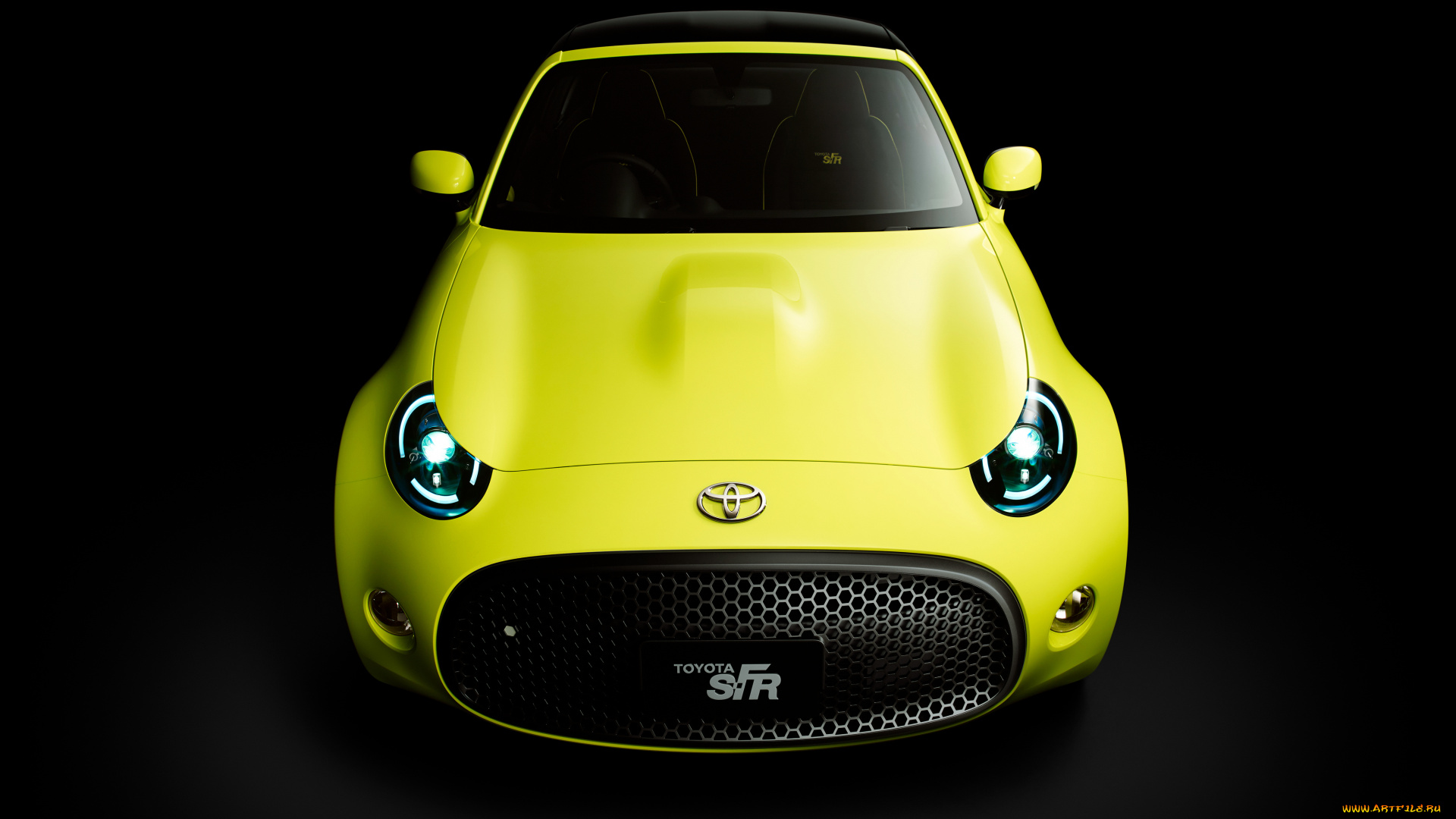 автомобили, toyota, желтый, 2015г, s-fr, concept