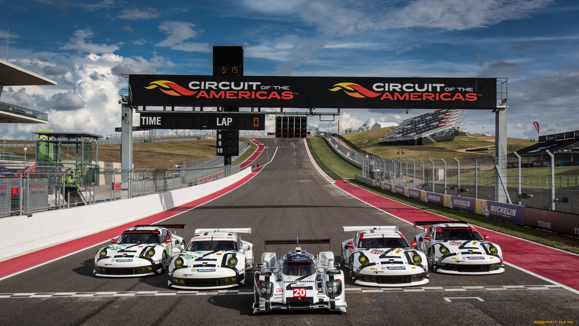 спорт, автоспорт, трасса, старт