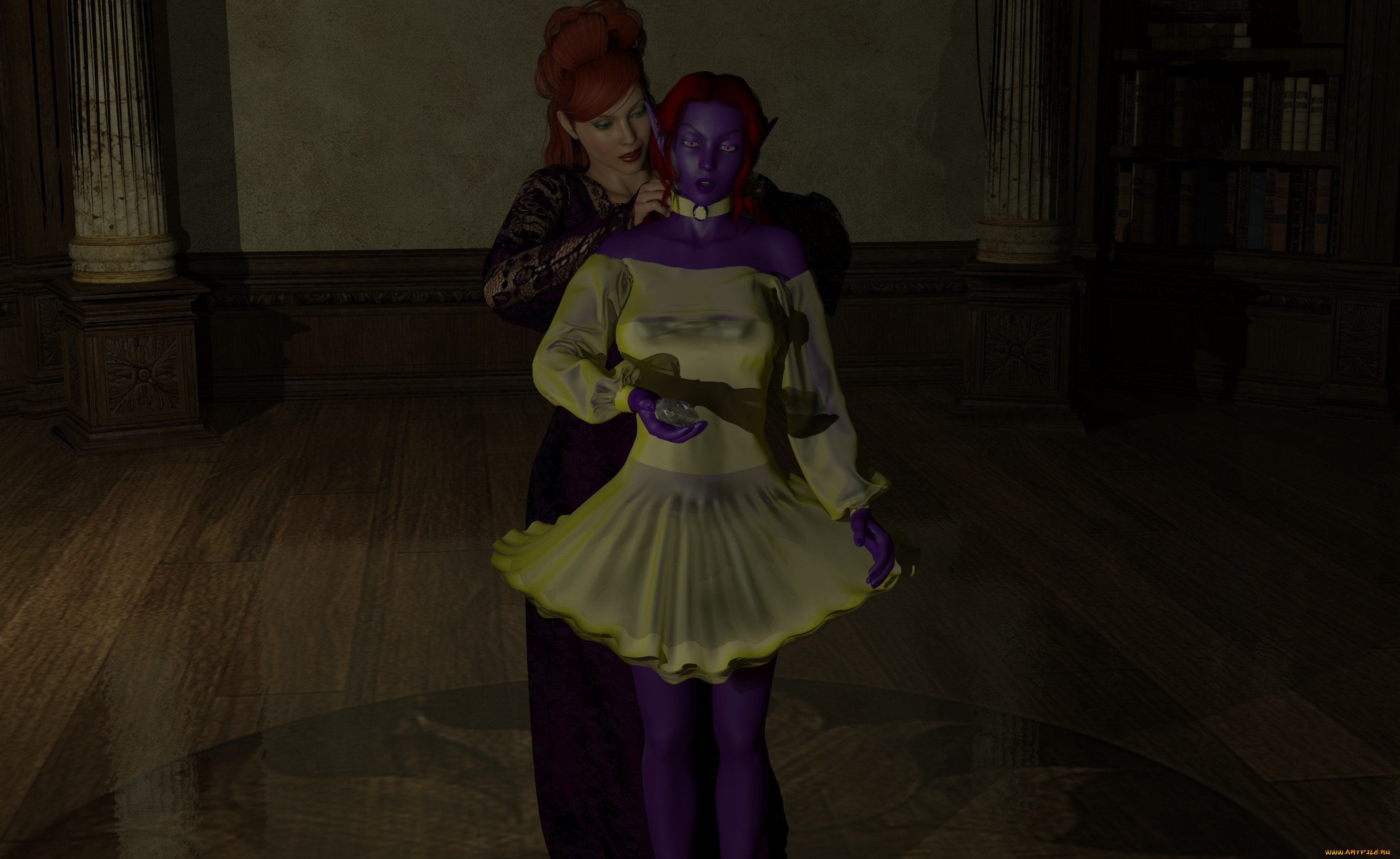 3д, графика, люди, , people, халк, фон, взгляд, девушка