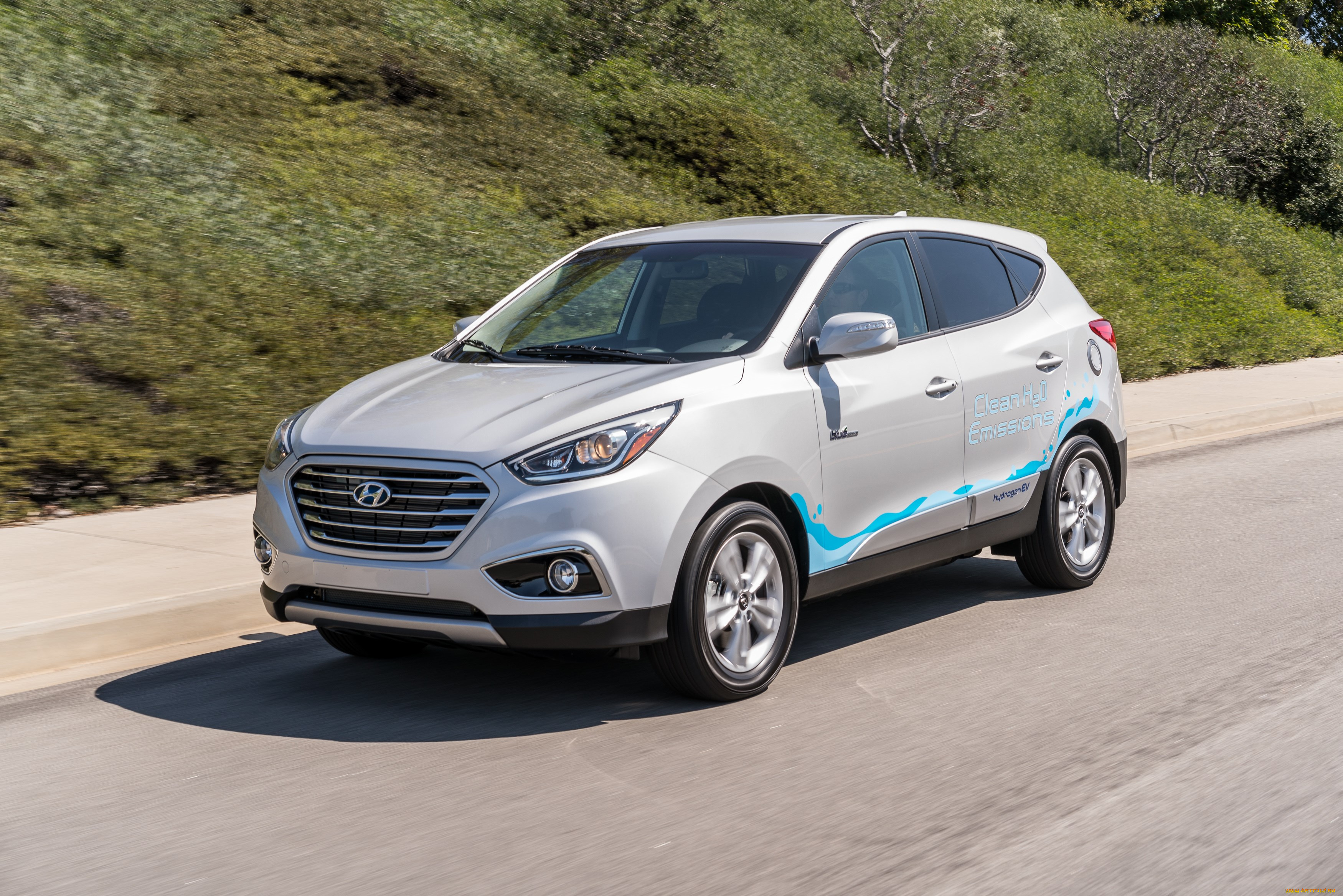 автомобили, hyundai, 2014, cell, fuel, tucson