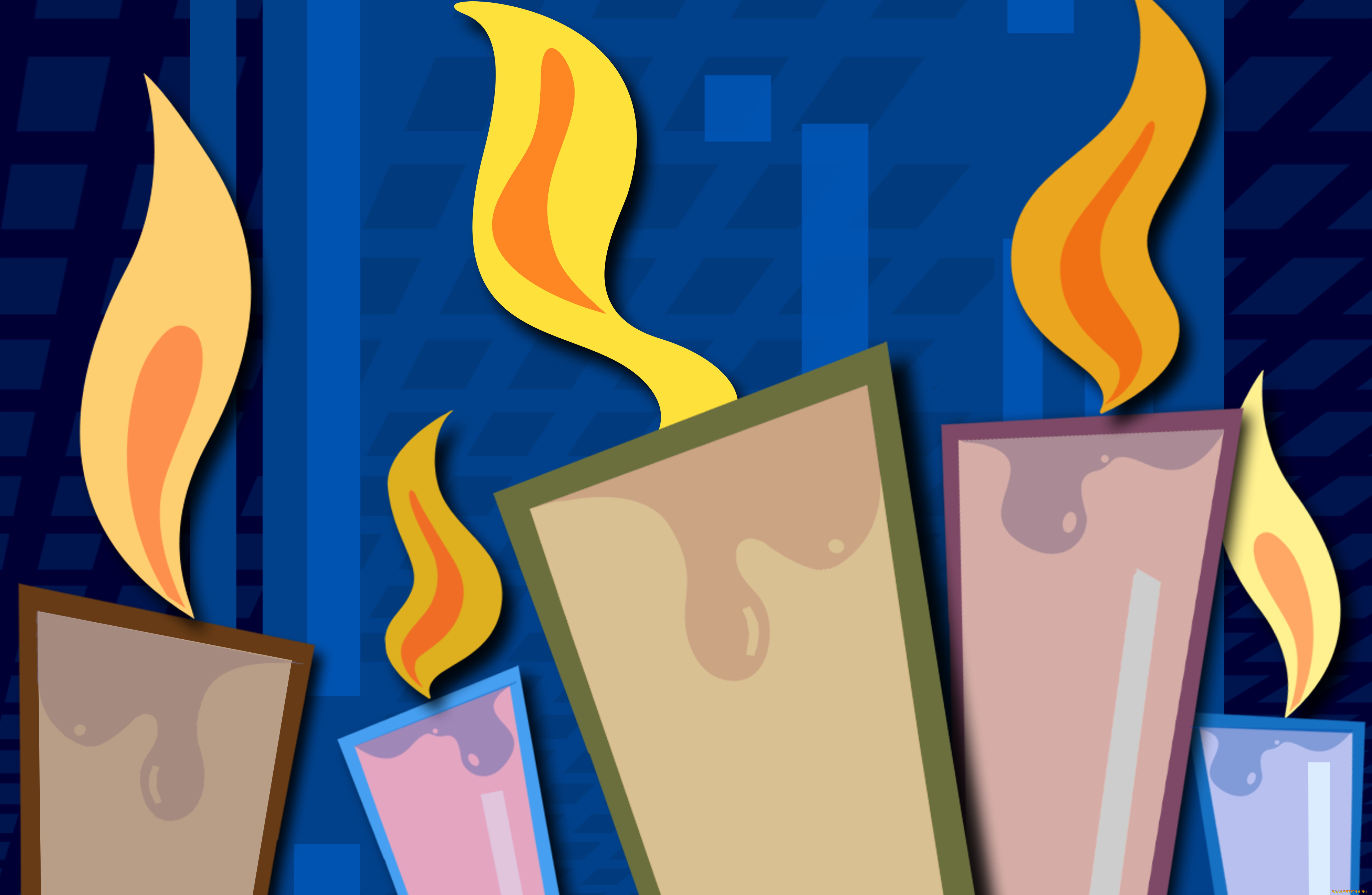 векторная, графика, другое, , other, пламя, огонь, свечи