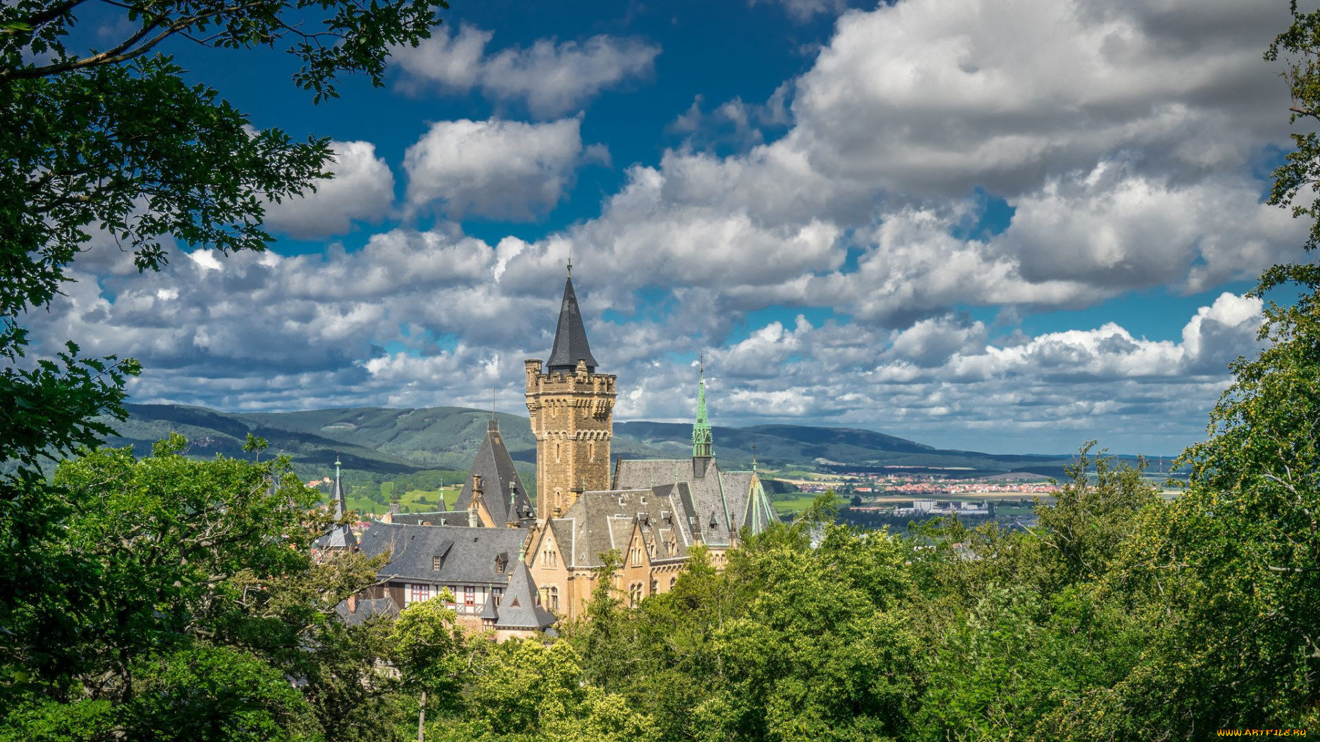 города, -, дворцы, , замки, , крепости, панорама