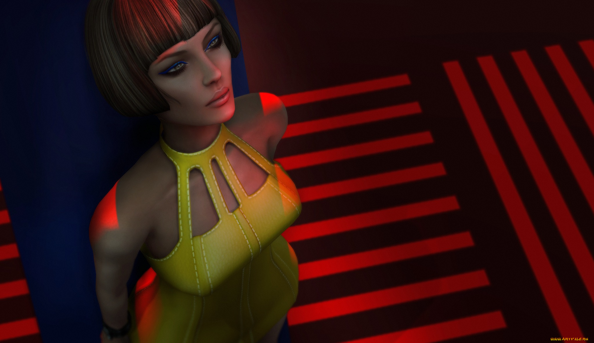 3д, графика, люди, , people, девушка