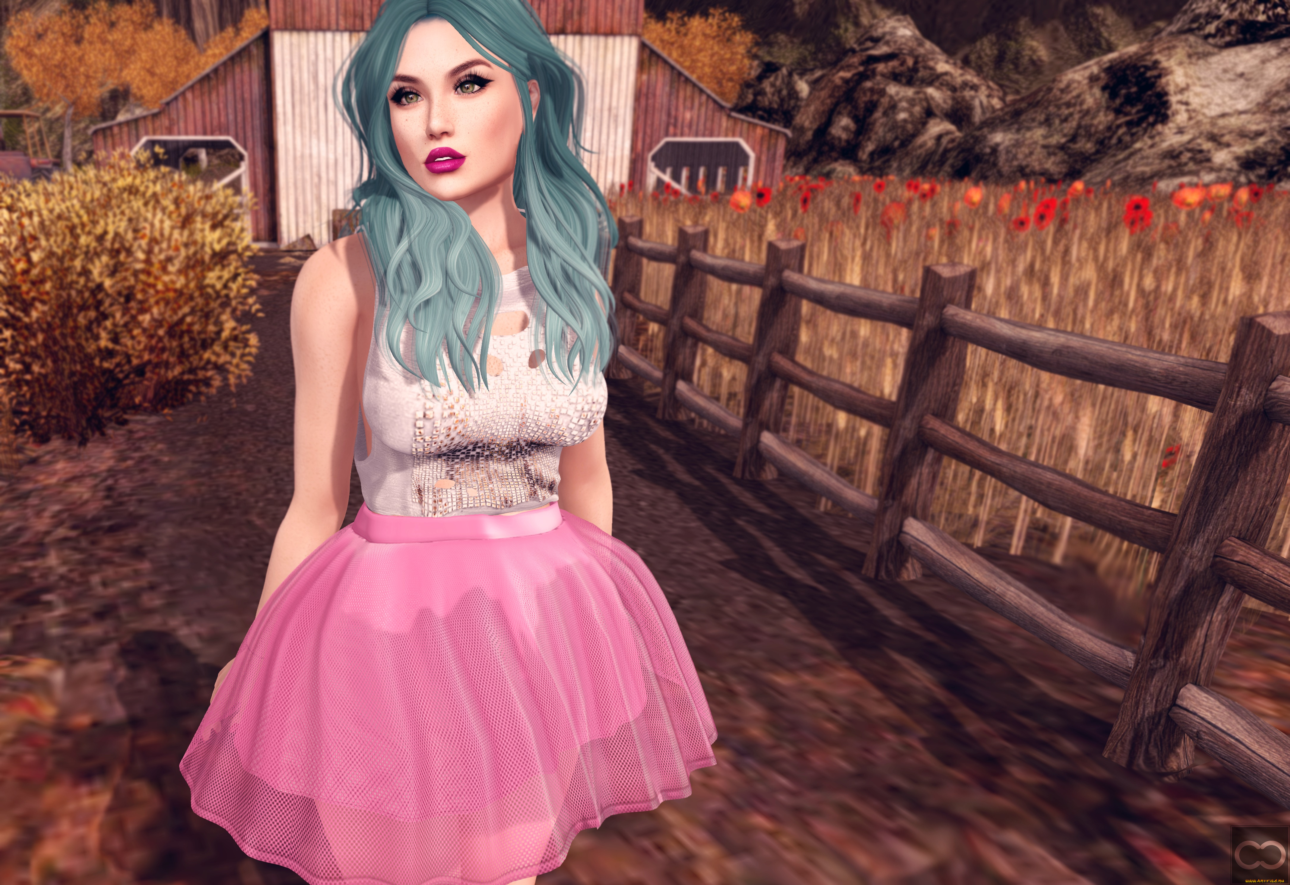 3д, графика, люди, , people, фон, взгляд, девушка