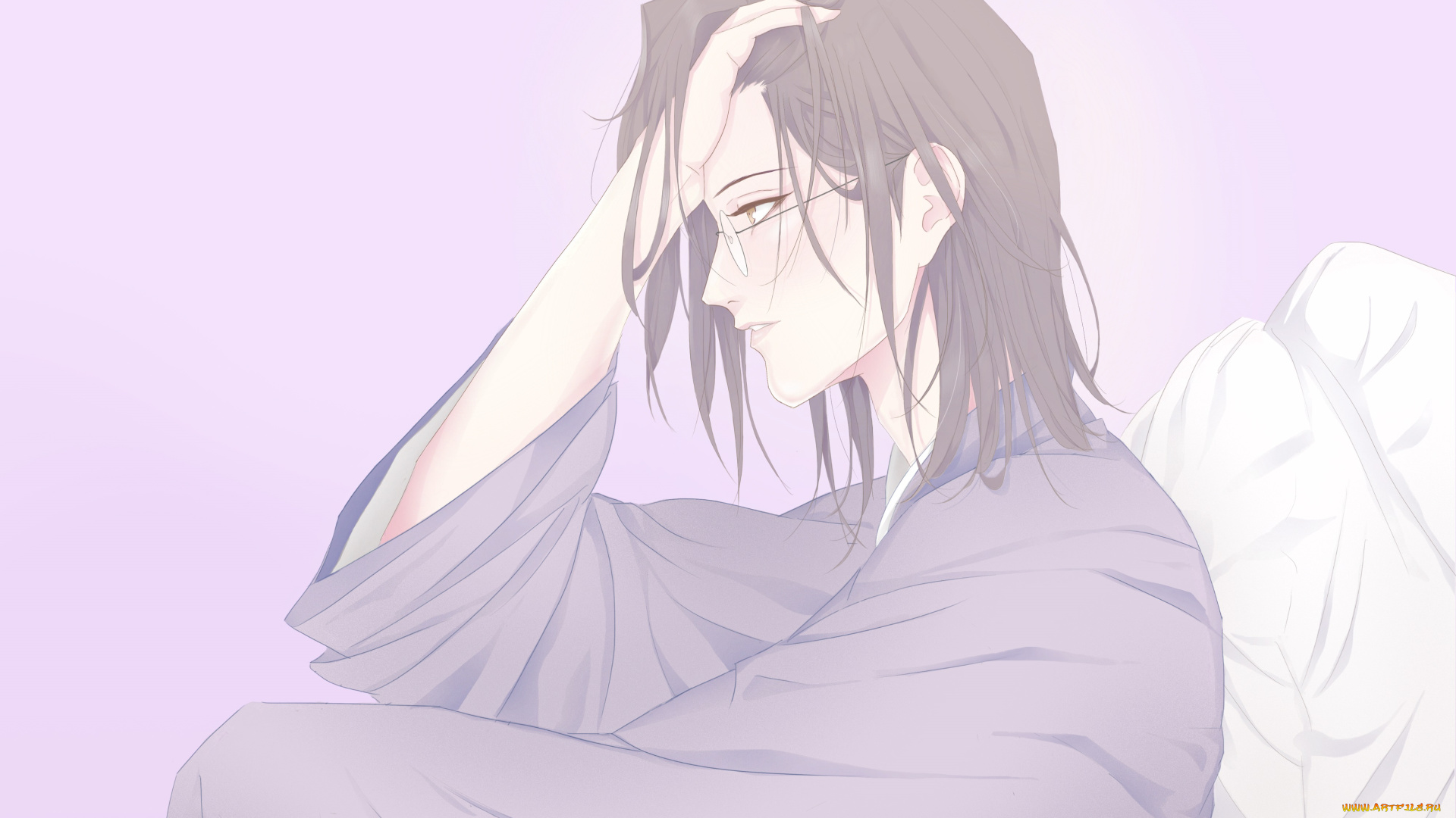 аниме, hakuouki, sannan, keisuke