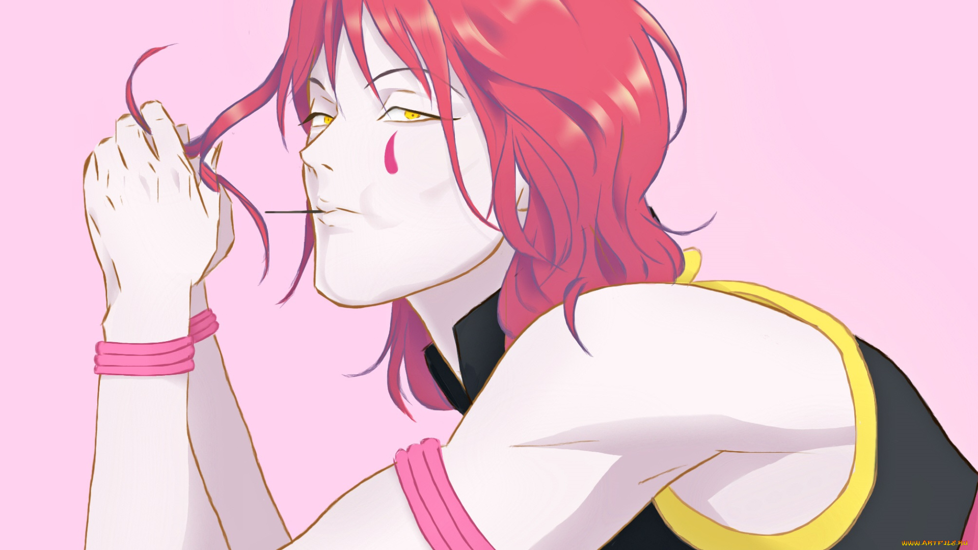 аниме, hunter, x, hunter, хисока