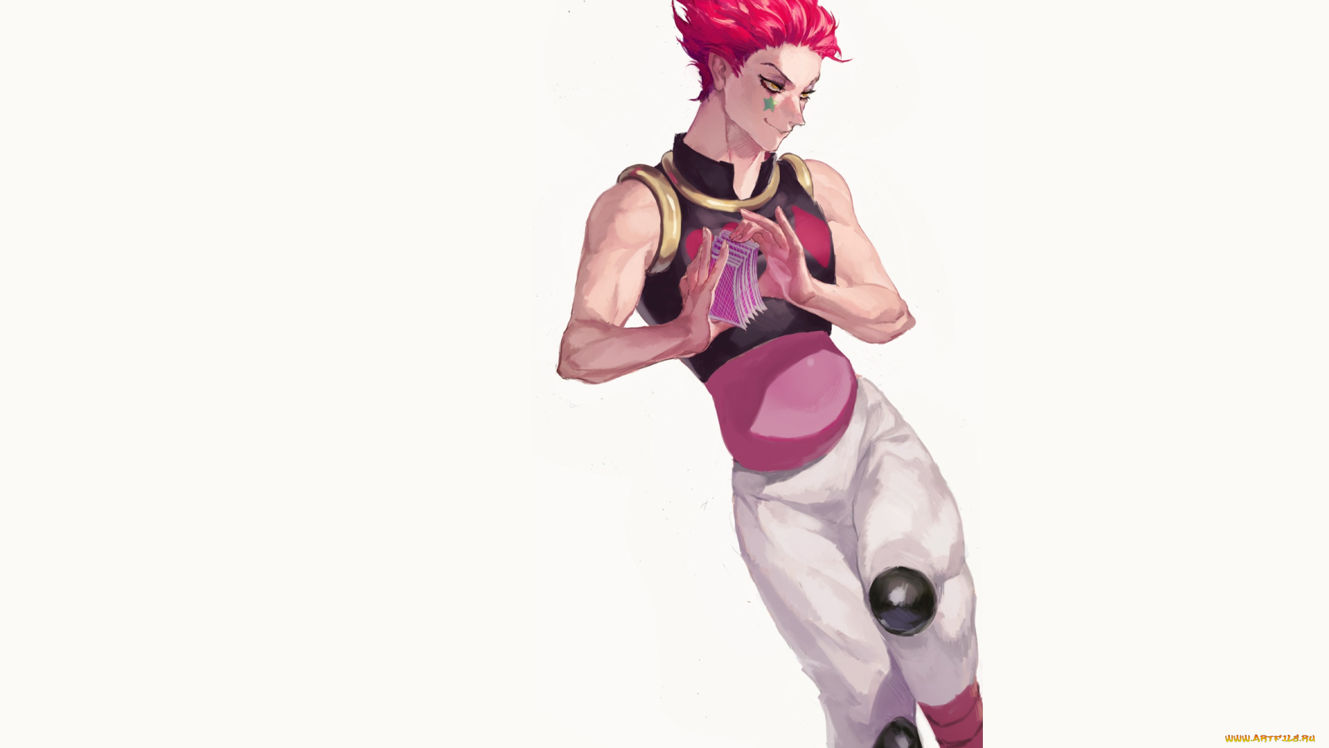 аниме, hunter, x, hunter, хисока