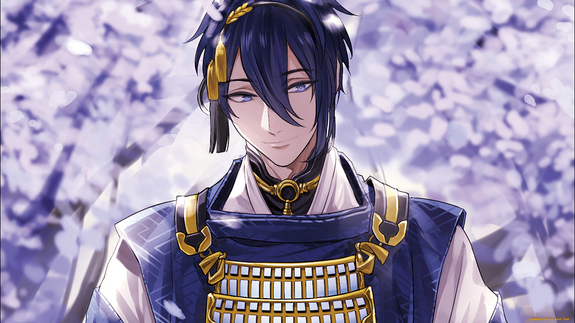 аниме, touken, ranbu, танец, мечей