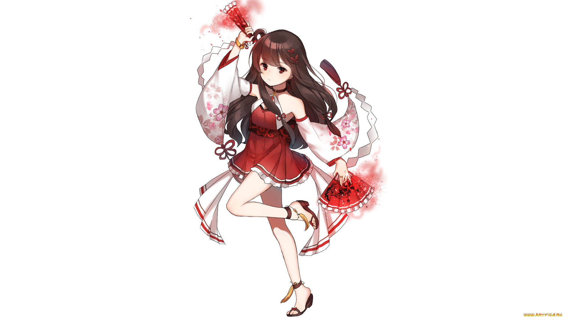 аниме, unknown, , другое, фон, девушка, взгляд