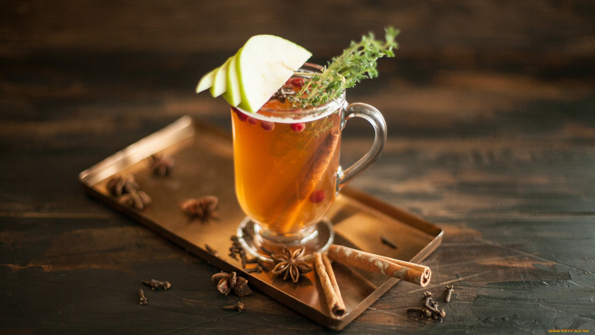 еда, напитки, , Чай, яблоко, гвоздика, корица, чай, напиток