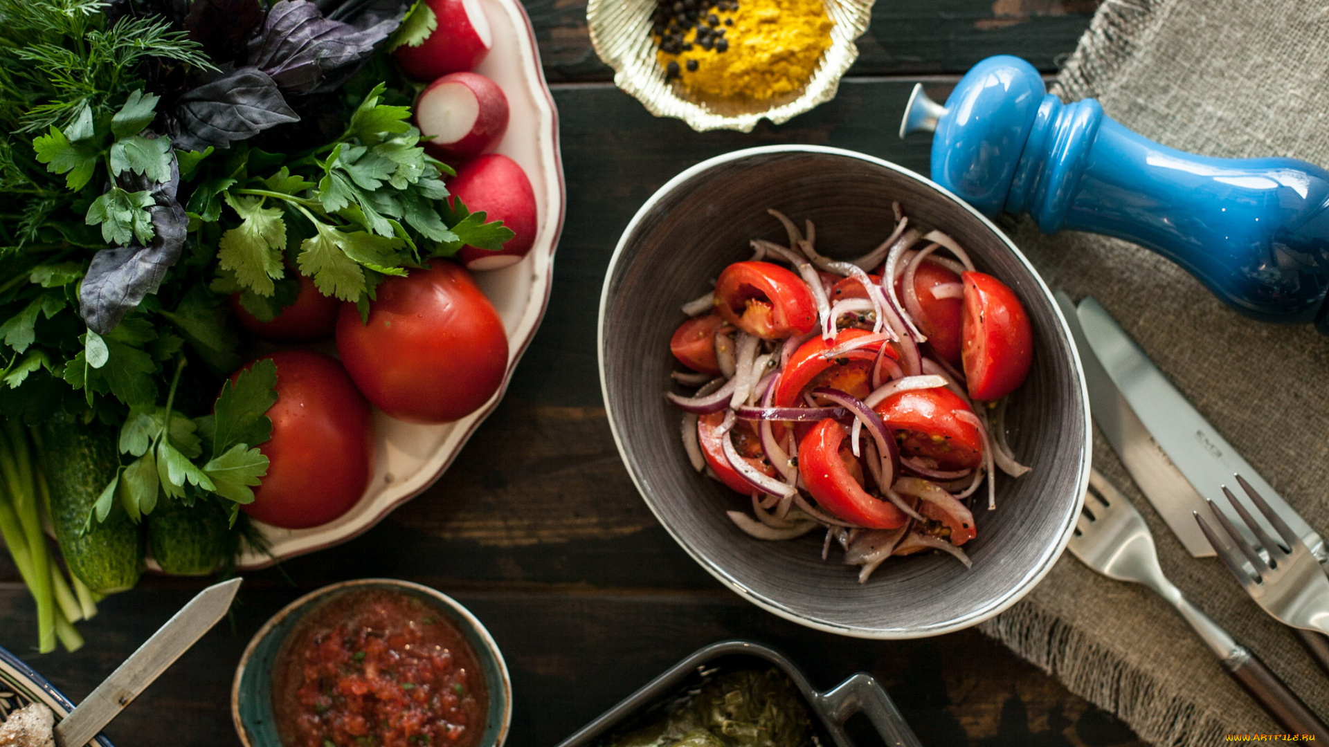 еда, салаты, , закуски, зелень, овощи, гранат, салат