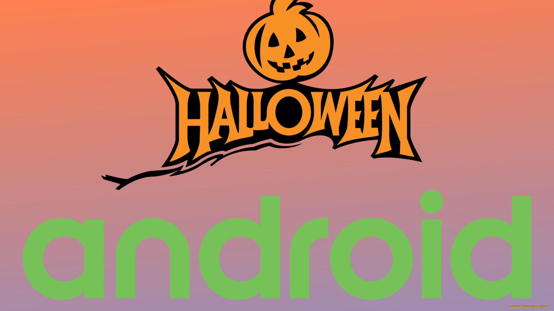 компьютеры, android, фон, логотип