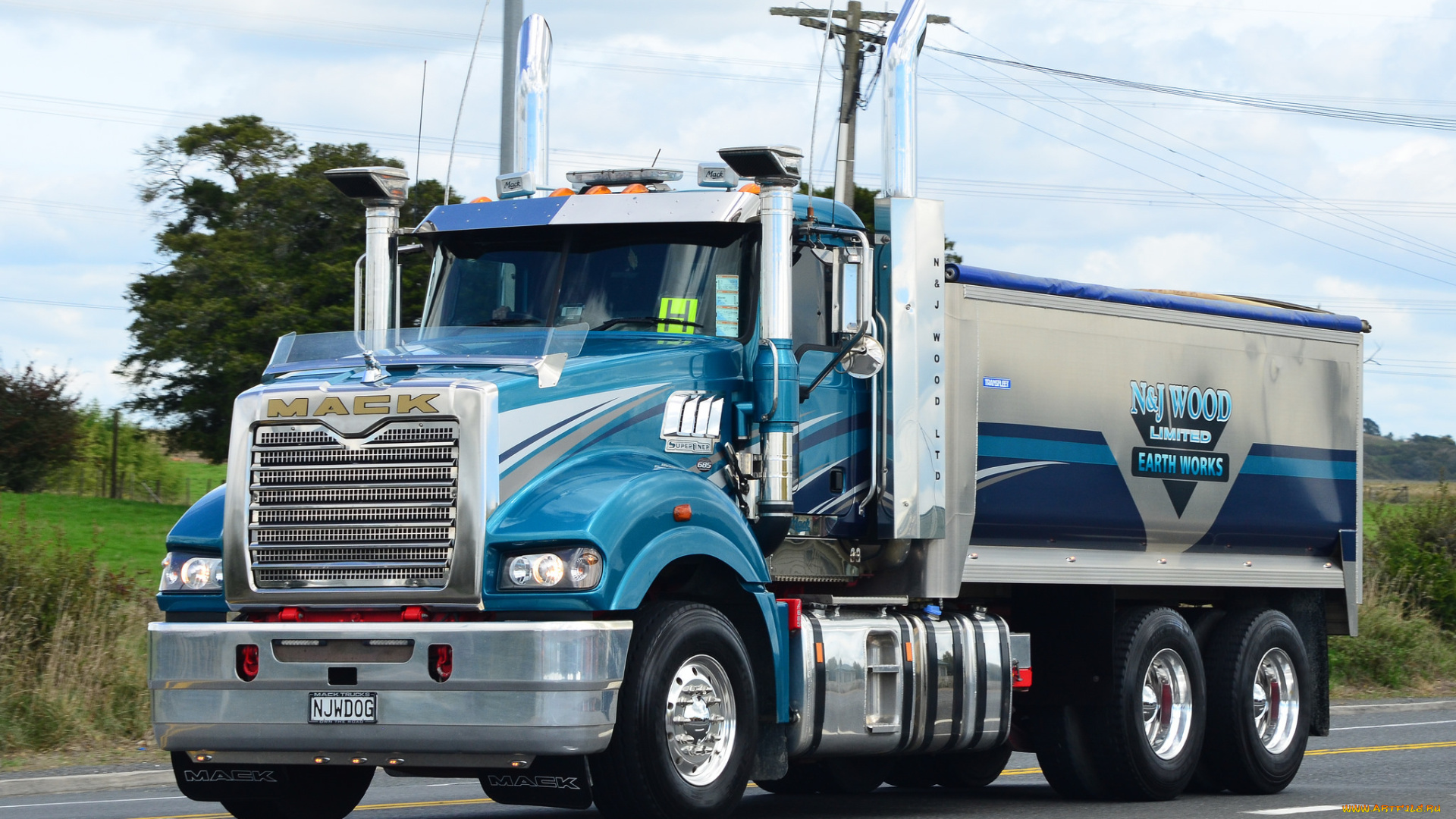 mack, автомобили, грузовик