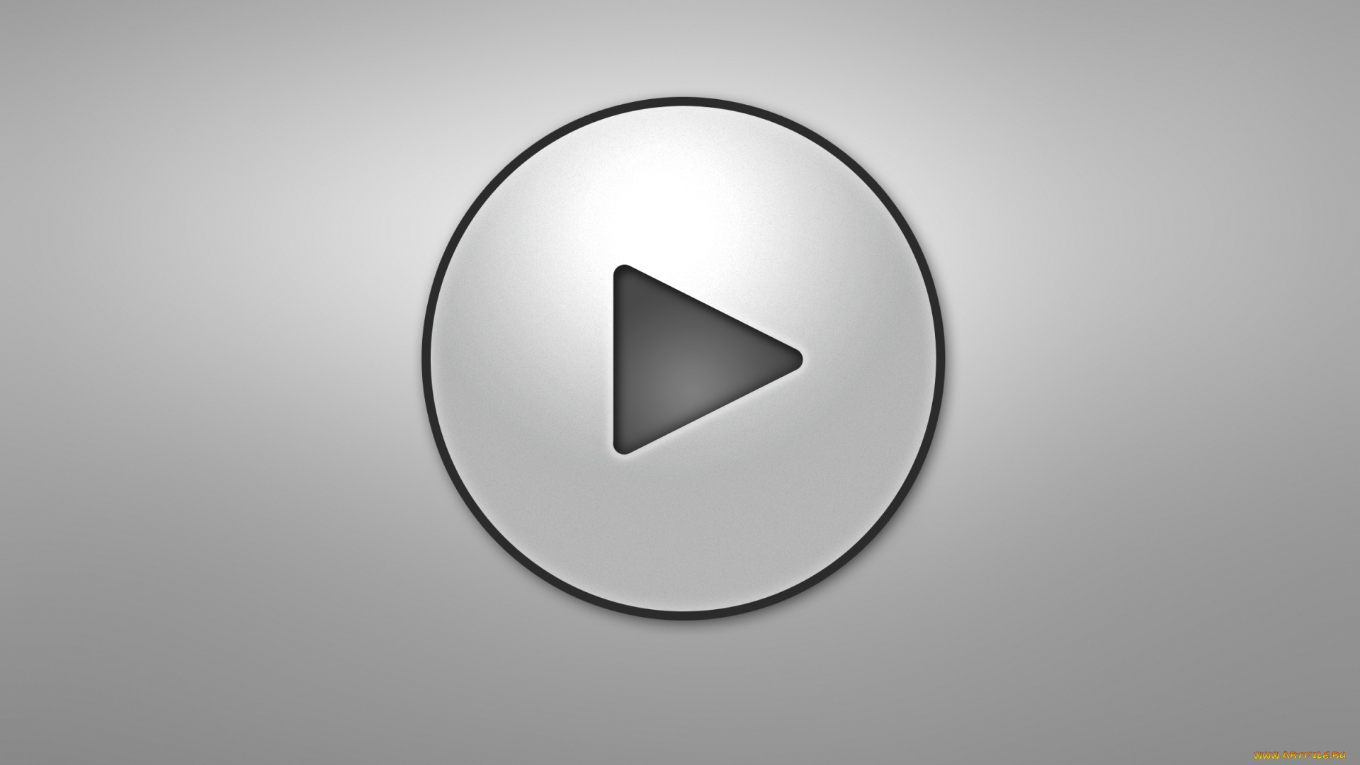 play, кнопка, рисованное, минимализм, круг, кнопка, play