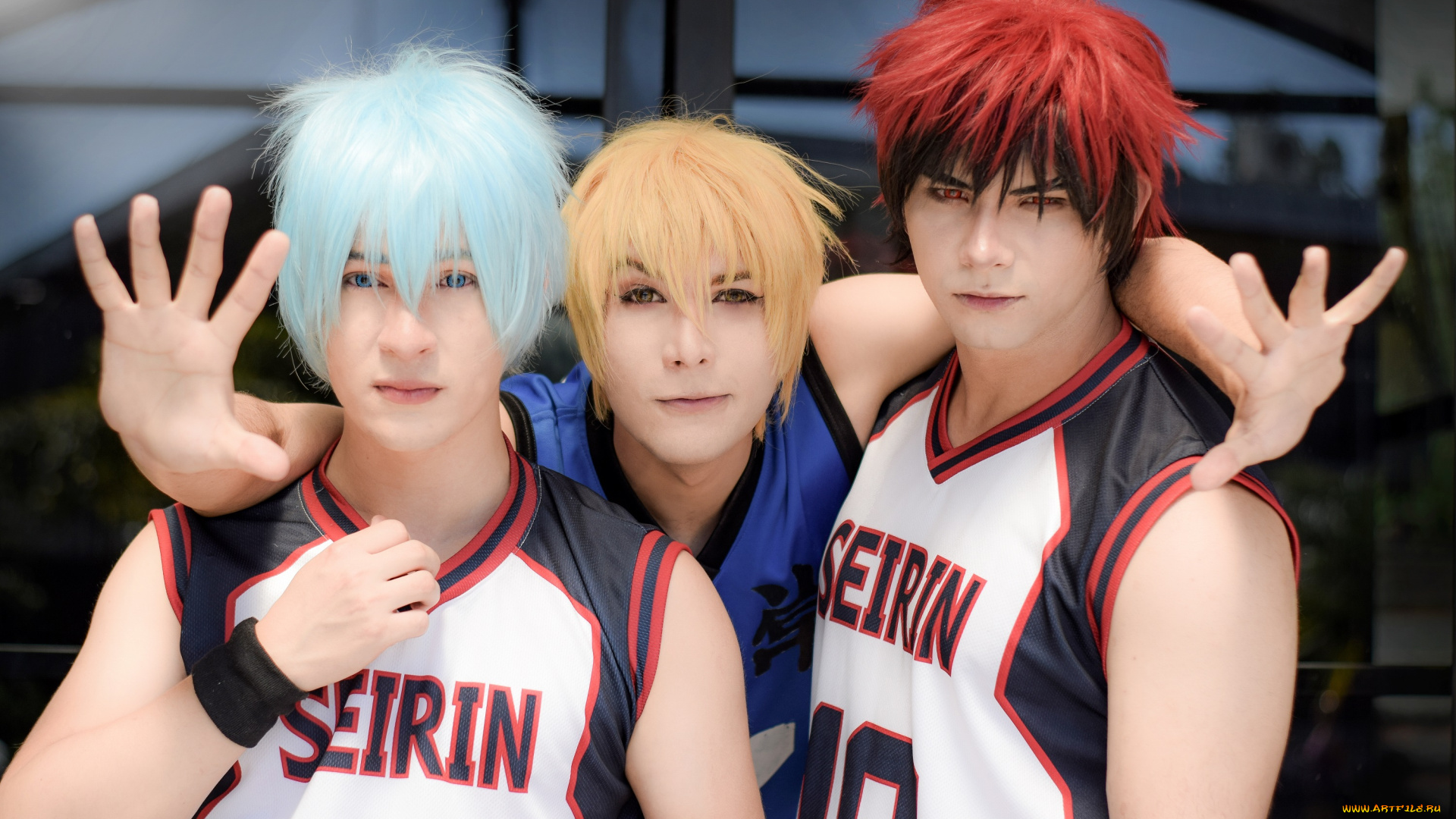 разное, cosplay, , косплей, kagami, kise, kuroko
