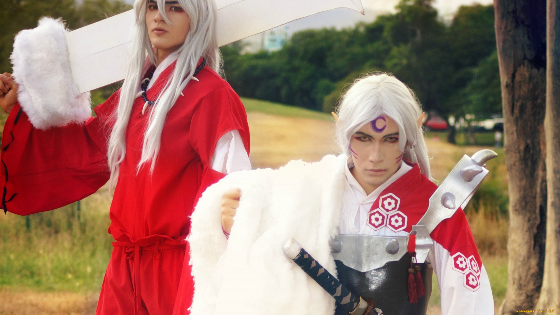 разное, cosplay, , косплей, сешоумару, инуяша