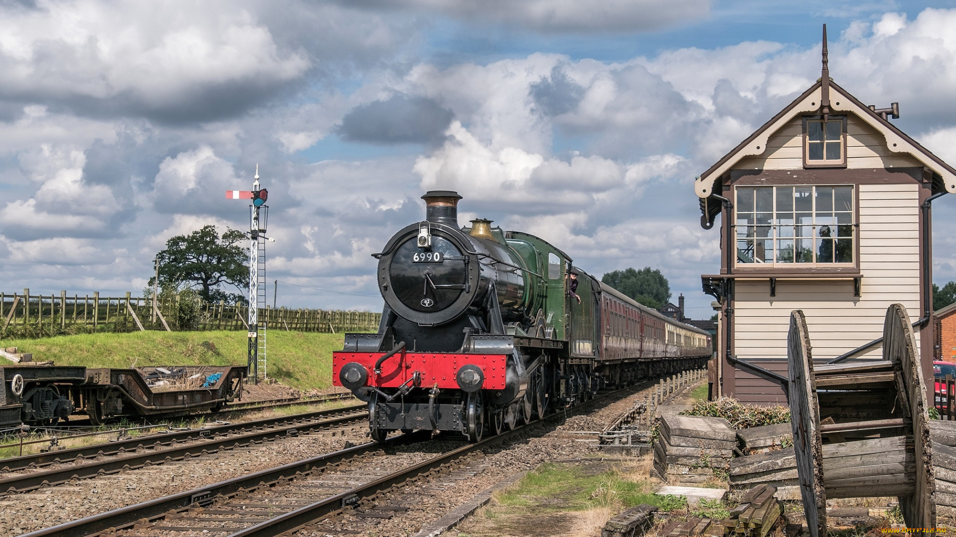 техника, паровозы, состав, локомотив