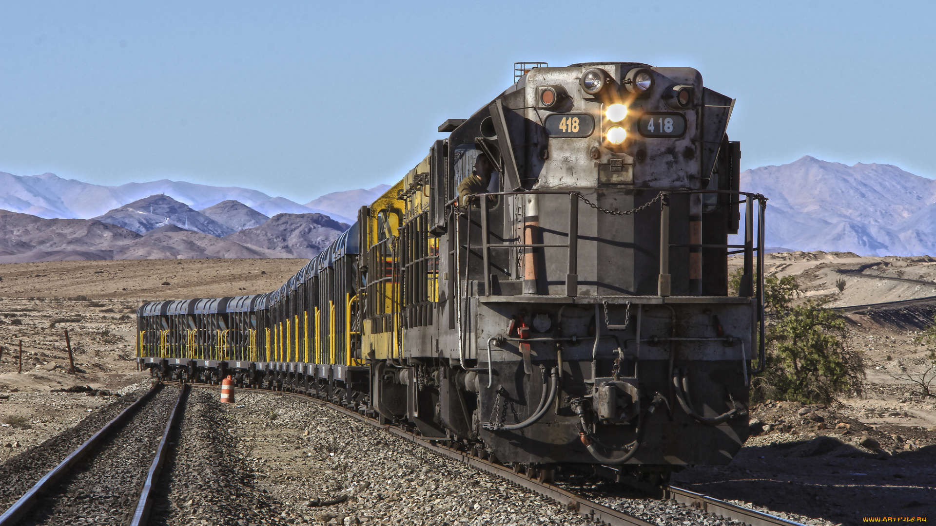 техника, поезда, состав, локомотив