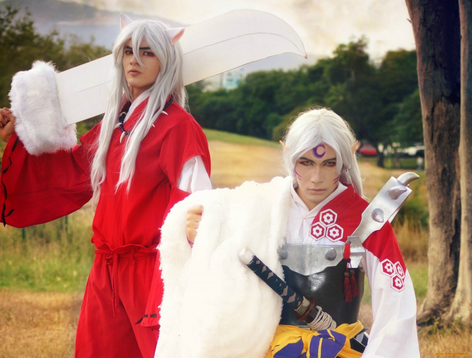 разное, cosplay, , косплей, сешоумару, инуяша